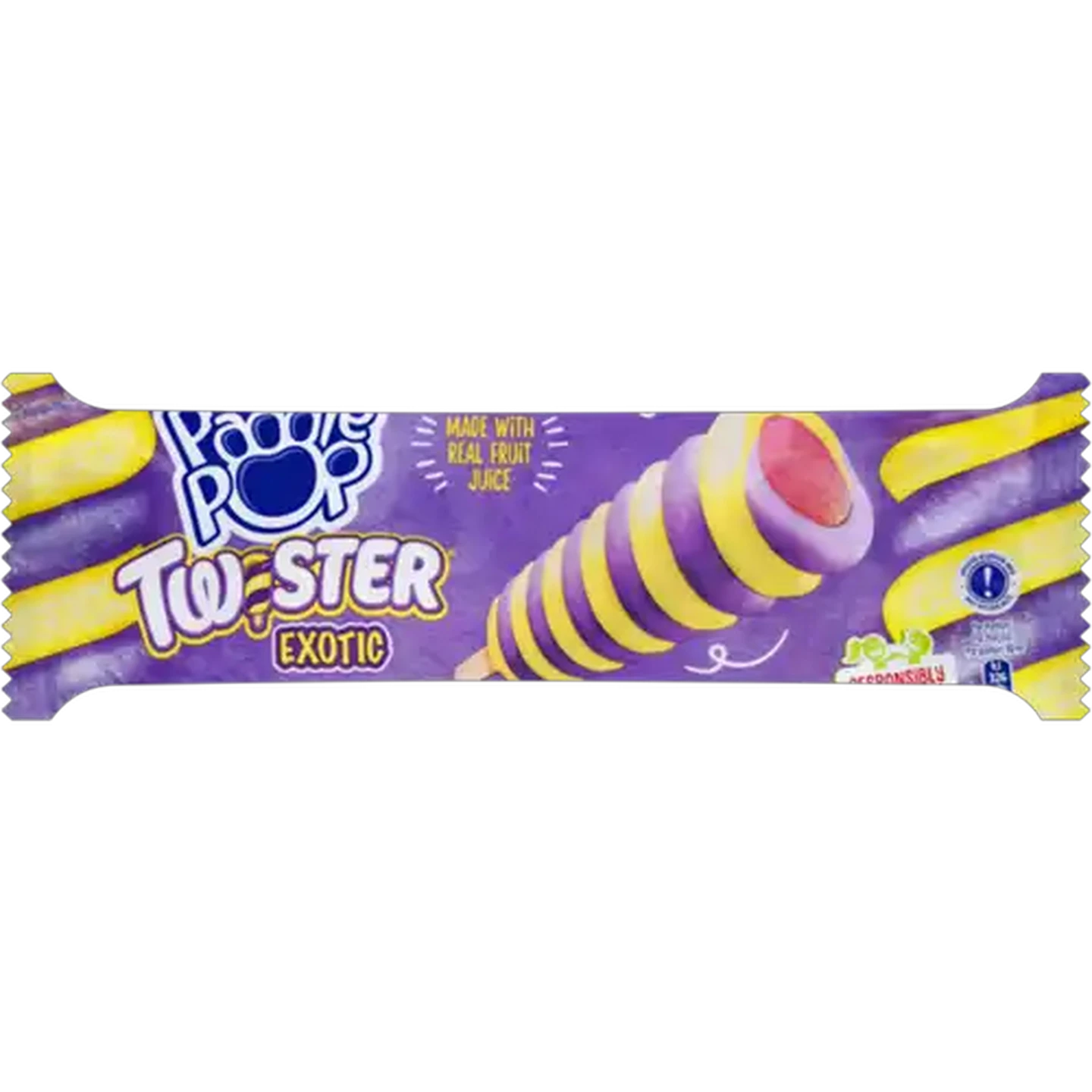 Image of OLA Paddle Pop Exotic Twister Ice Cream 80ml