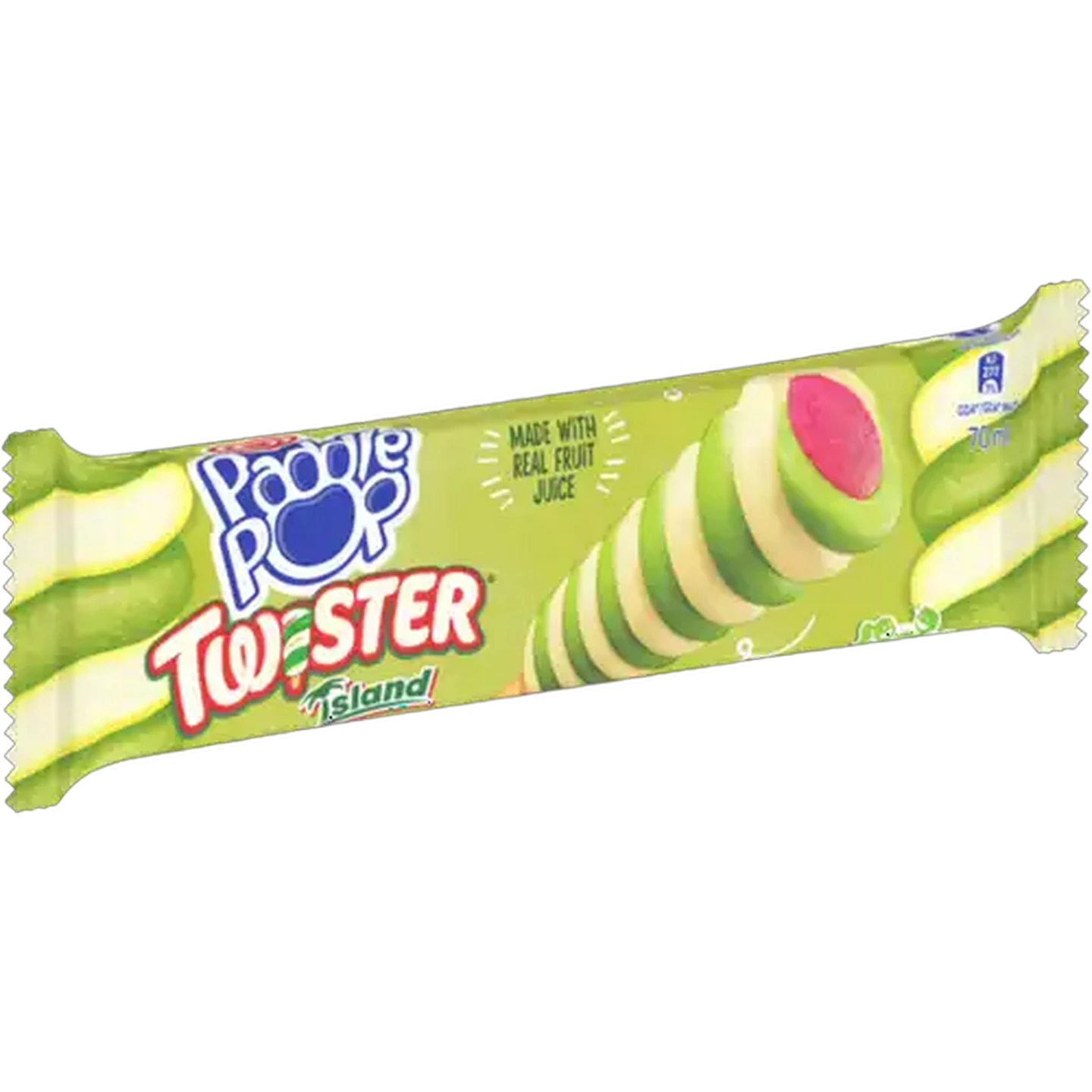 Image of OLA Paddle Pop Island Twister Ice Cream 70ml