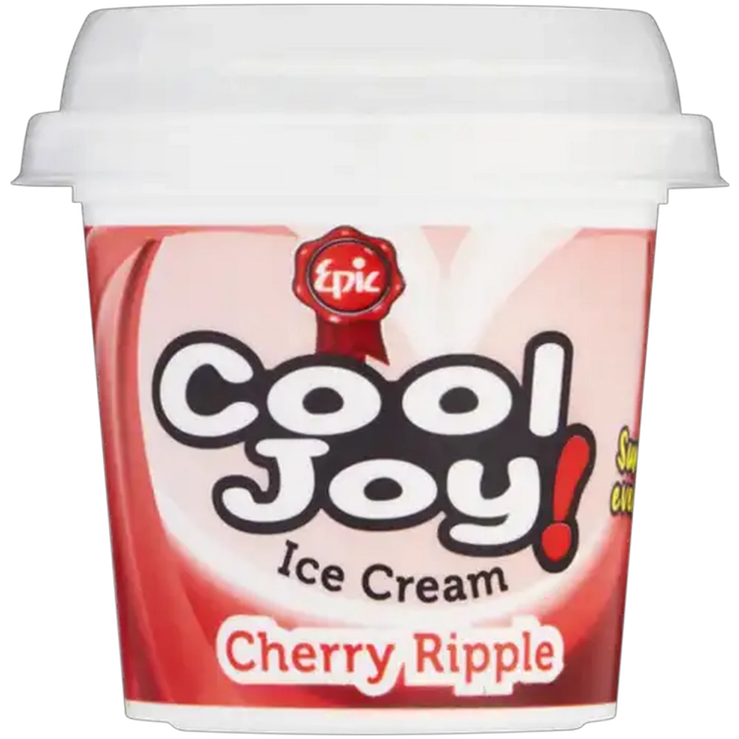 Image of Epic Cool Joy Cherry Ripple Ice Cream 125ml