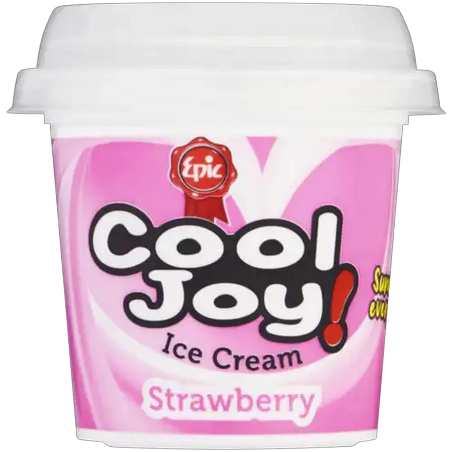 Image of Epic Cool Joy Strawberry Ice Cream 125ml