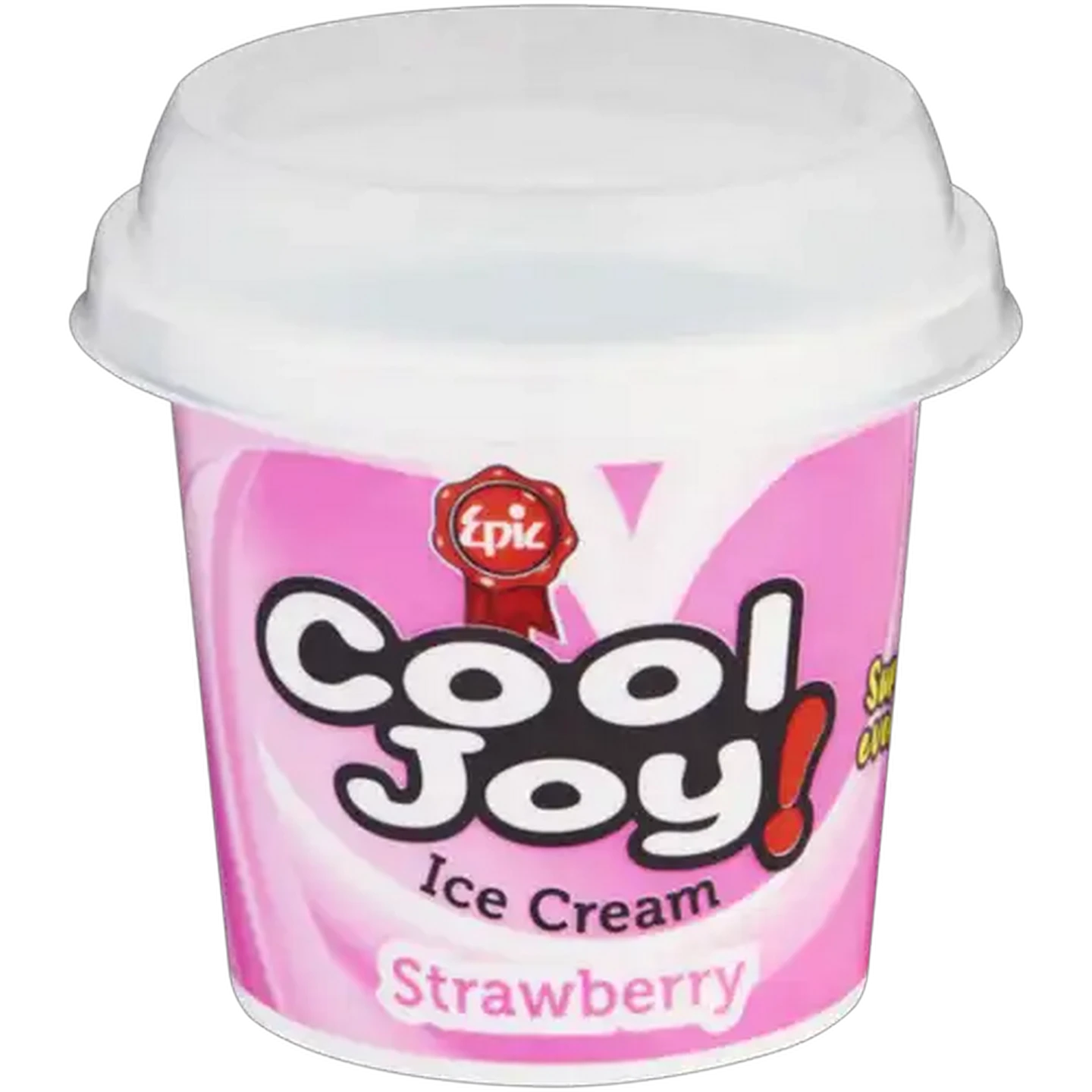 Image of Epic Cool Joy Strawberry Ice Cream 125ml