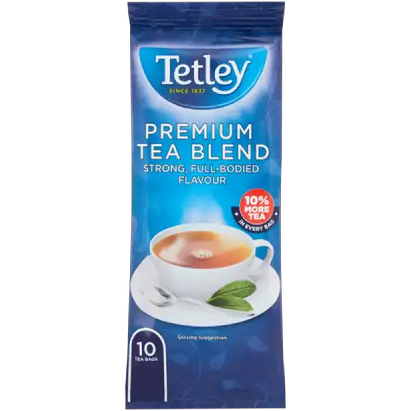 Image of Tetley Premium Tea Blend Tea Bags 10 Pack
