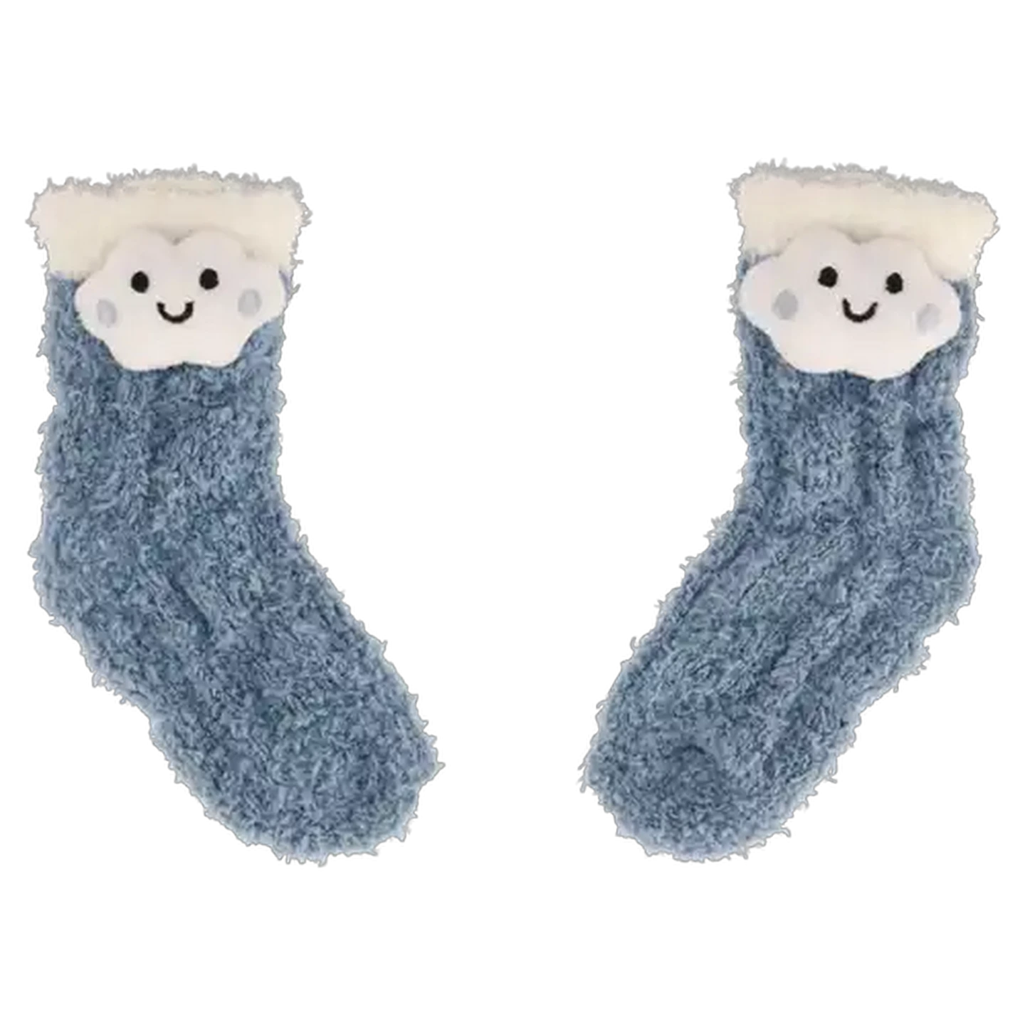 Image of Jolly Tots Blue 3D Cosy Baby Socks 0-12 Months