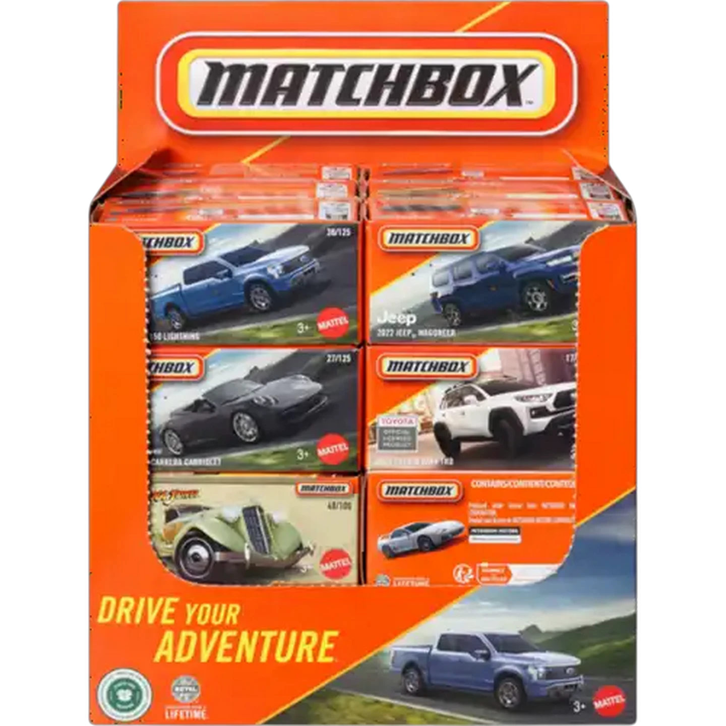 Image of Matchbox Die-Cast Power Grab 1:64 Scale (Styles May Vary)​