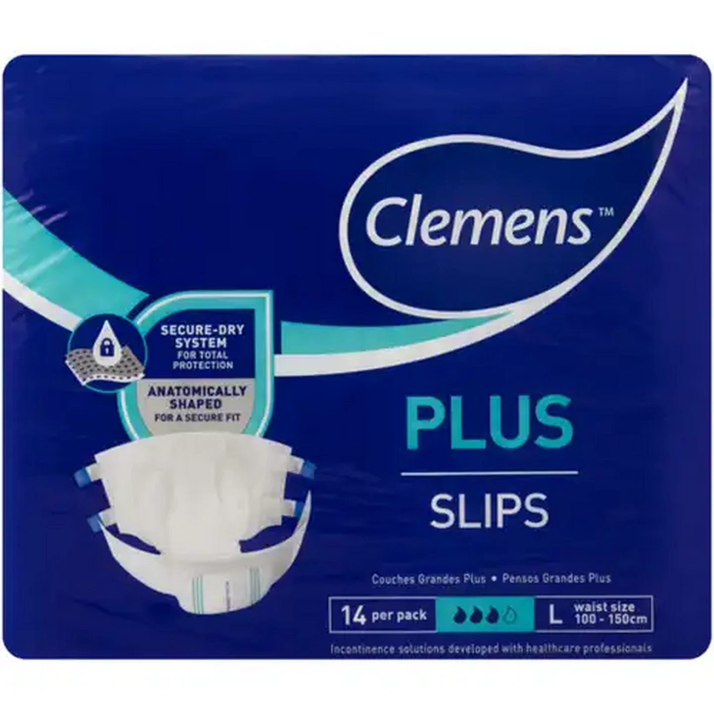 Image of Clemens Plus Large Slips 14 Pack