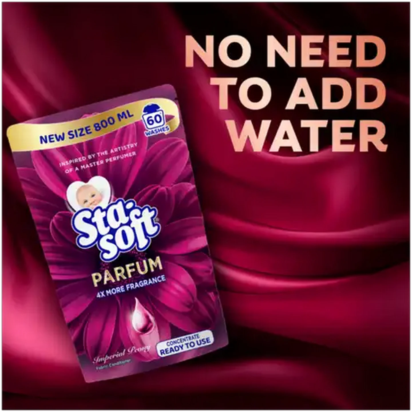 Image of Sta-soft Parfum Imperial Peony Fabric Conditioner 800ml