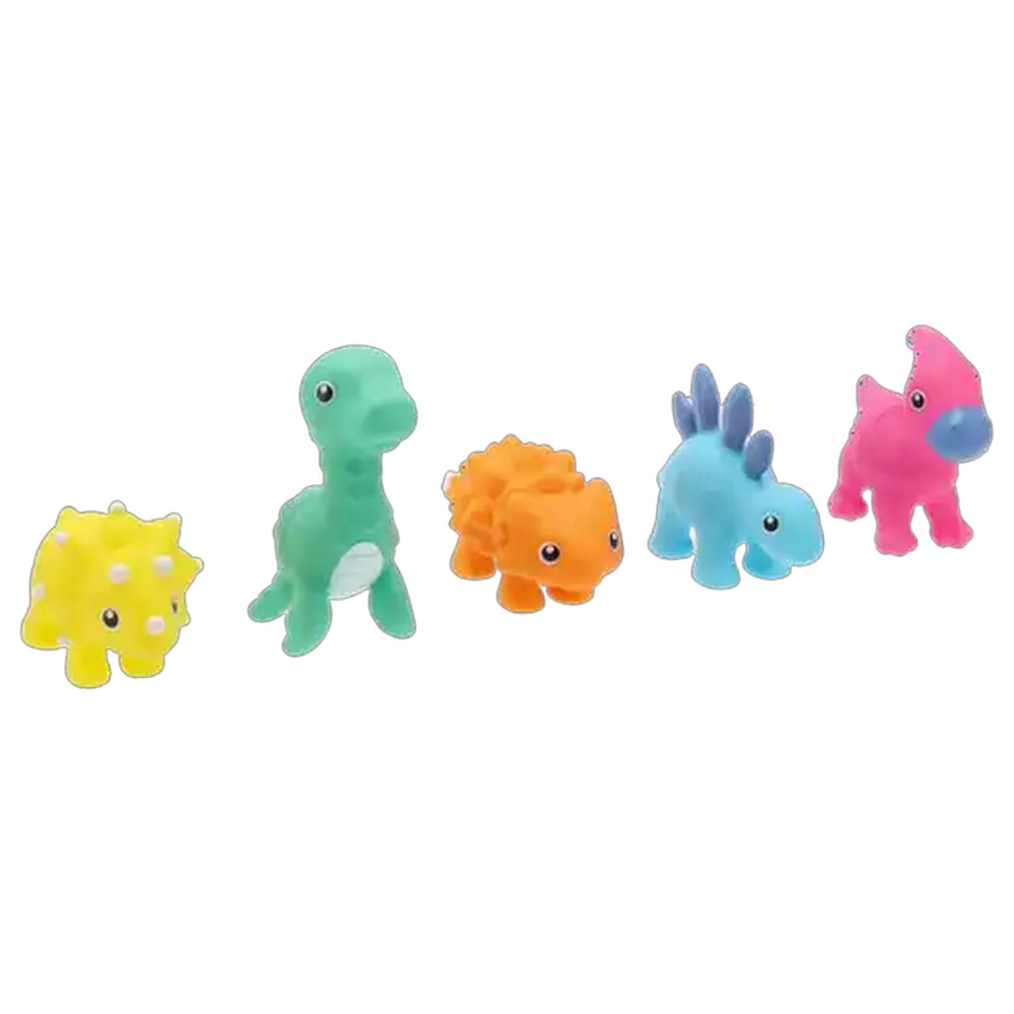 Image of Playgro Build & Play Vinyl Dino Toy Set 5-Pack