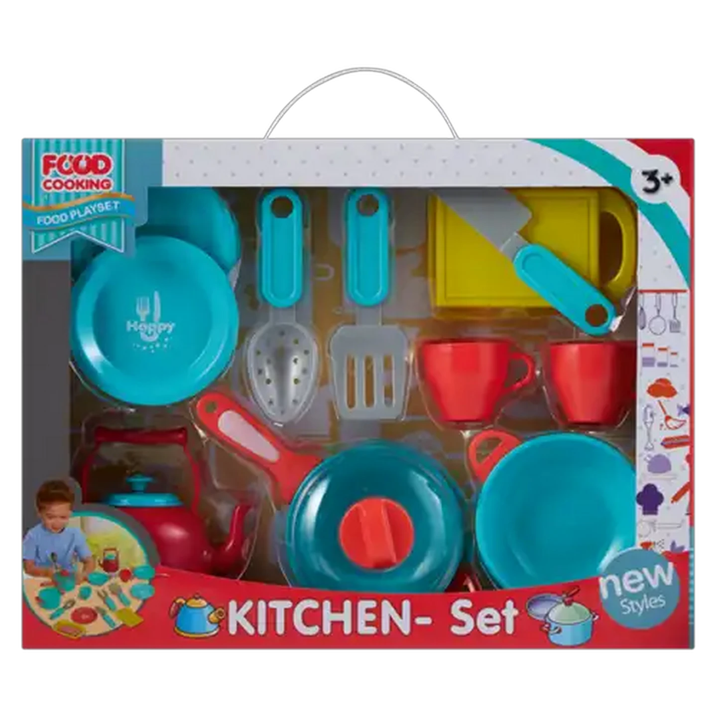 Image of Food Cooking Kitchen Playset