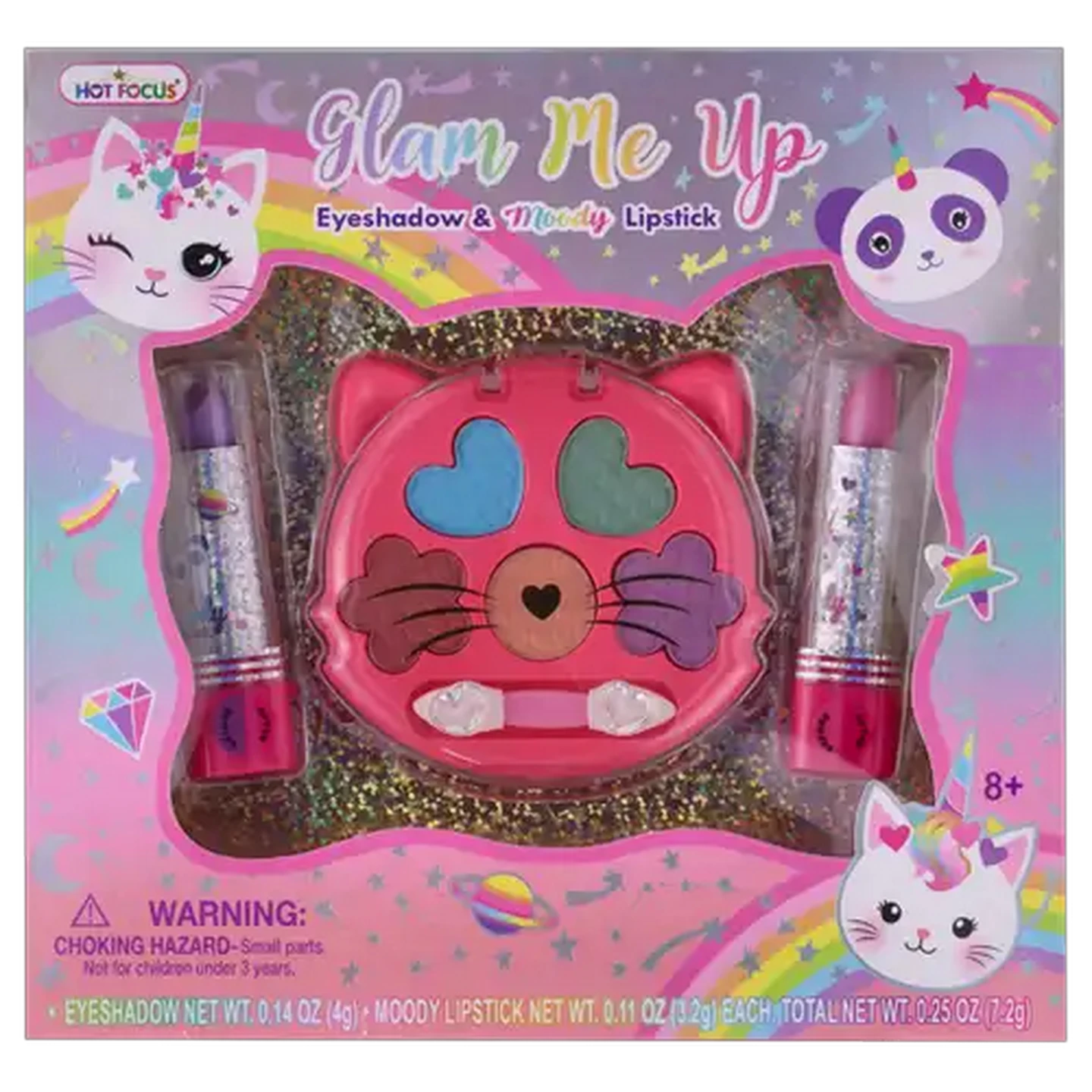 Image of Hot Focus Glam Me Up Eyeshadow & Lipstick (Type May Vary)