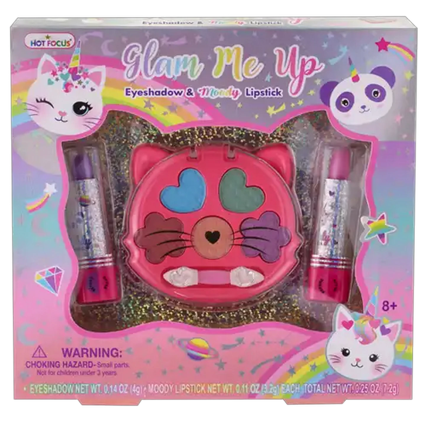 Image of Hot Focus Glam Me Up Eyeshadow & Lipstick (Type May Vary)