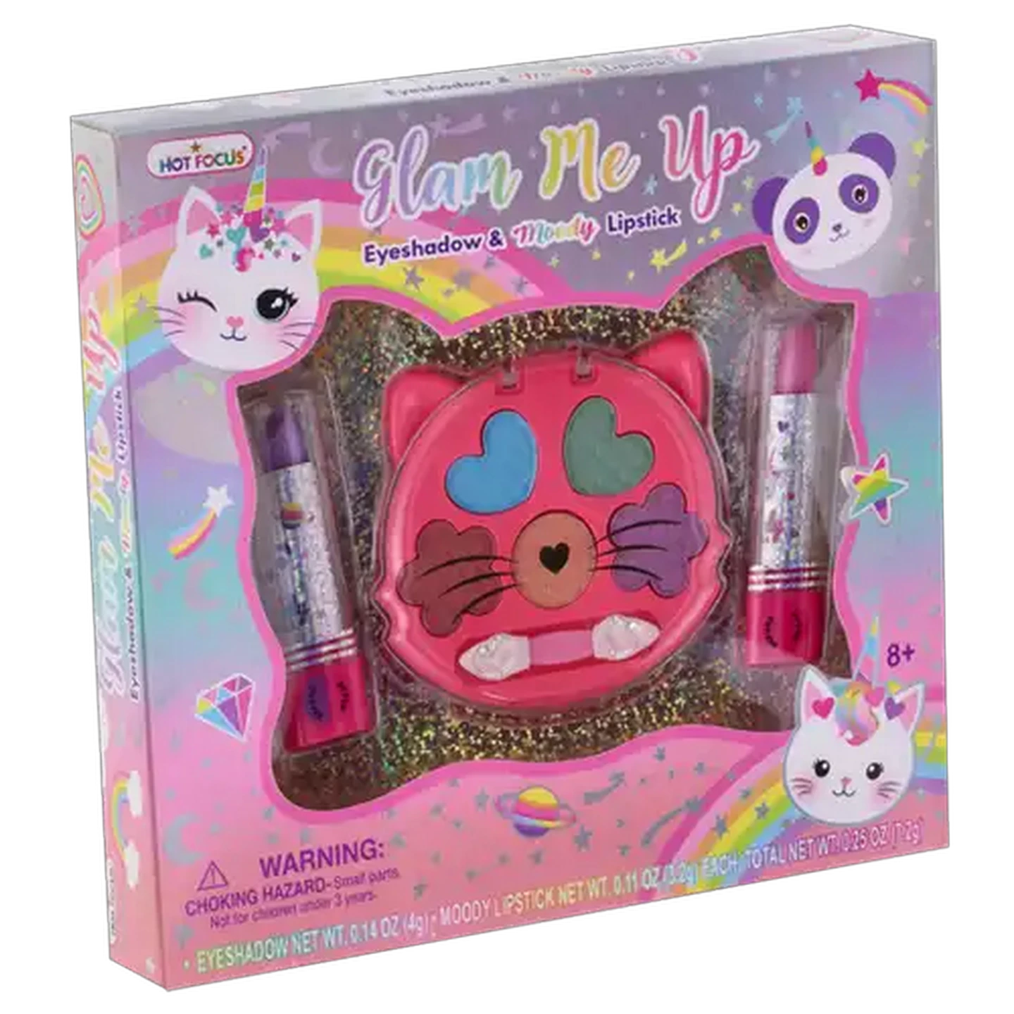 Image of Hot Focus Glam Me Up Eyeshadow & Lipstick (Type May Vary)