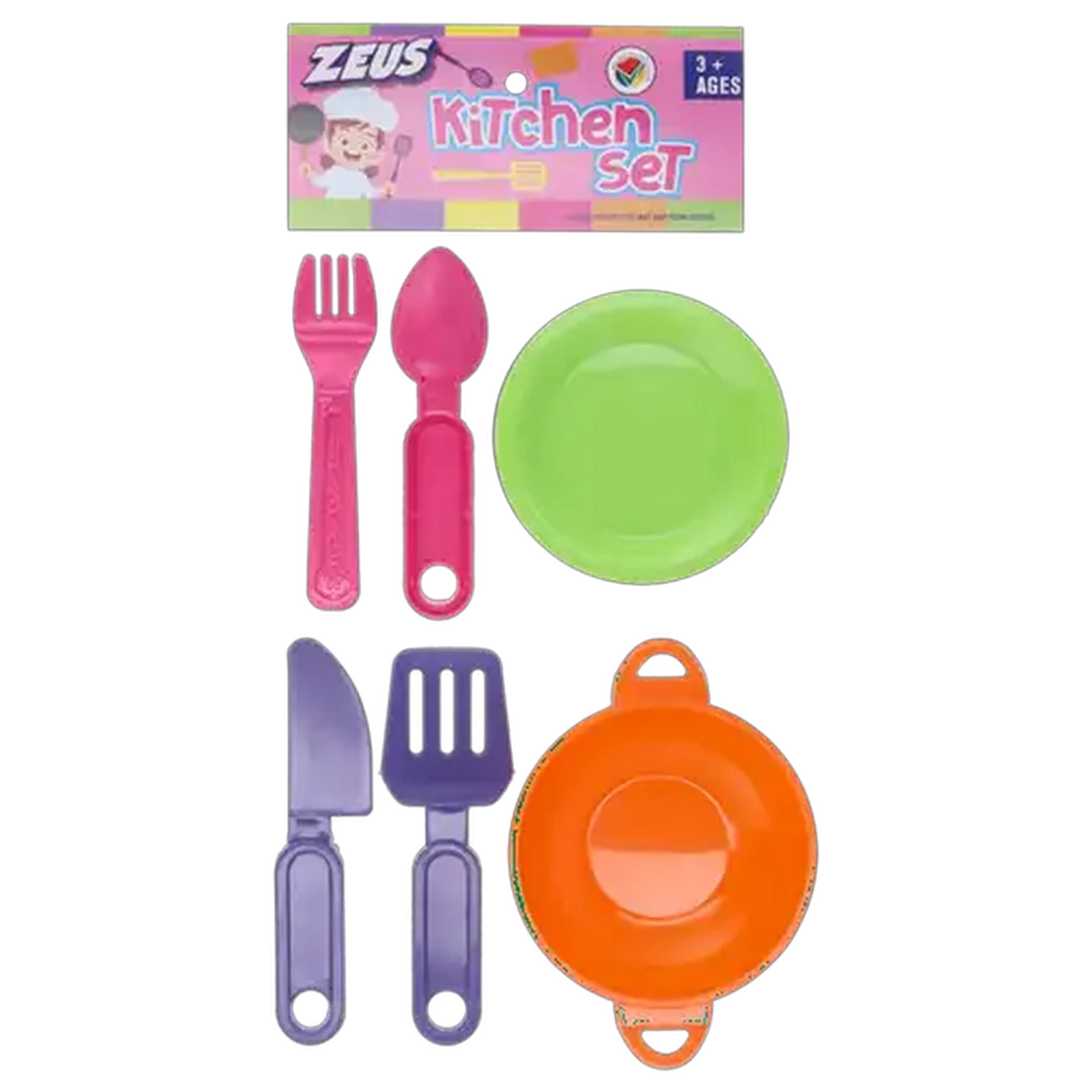 Image of Zeus Kitchen Set (Colour May Vary)