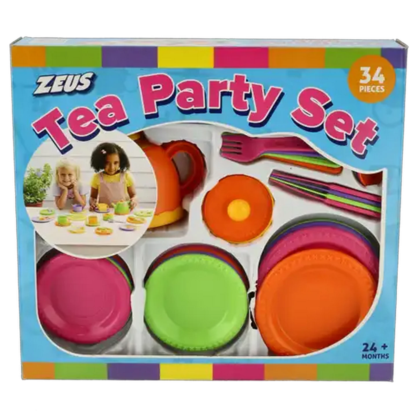 Image of Zeus Tea Party Set 34-Piece