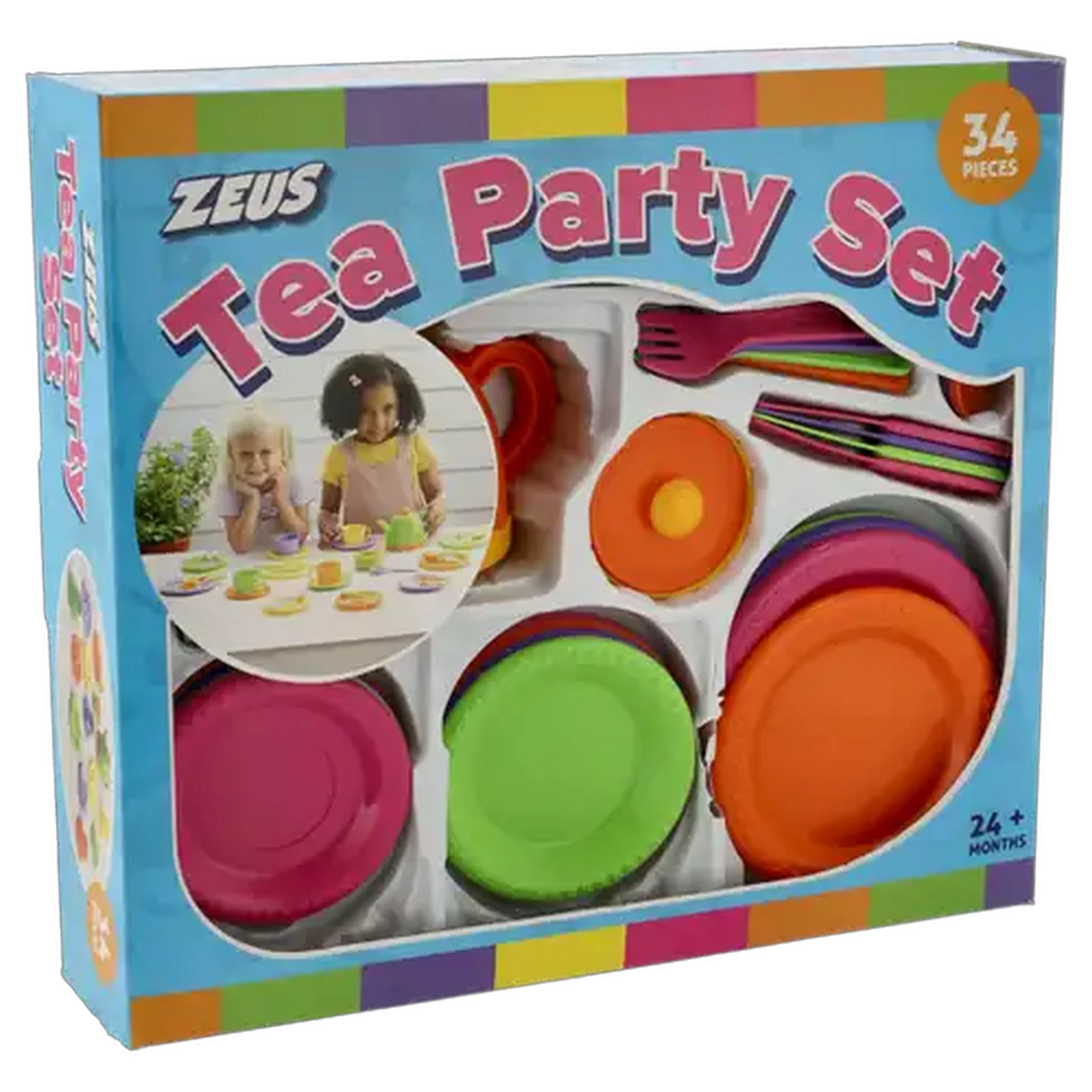 Image of Zeus Tea Party Set 34-Piece
