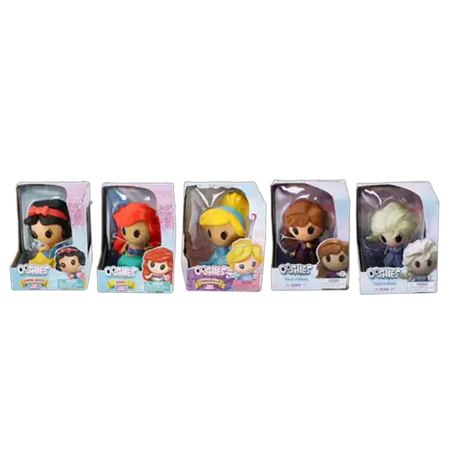 Image of Disney Princess Ooshies 10cm (Type May Vary)