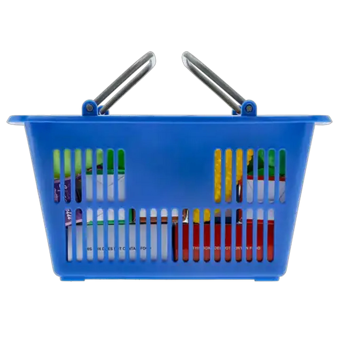 Image of Shopping Basket And Play Food Toy Set