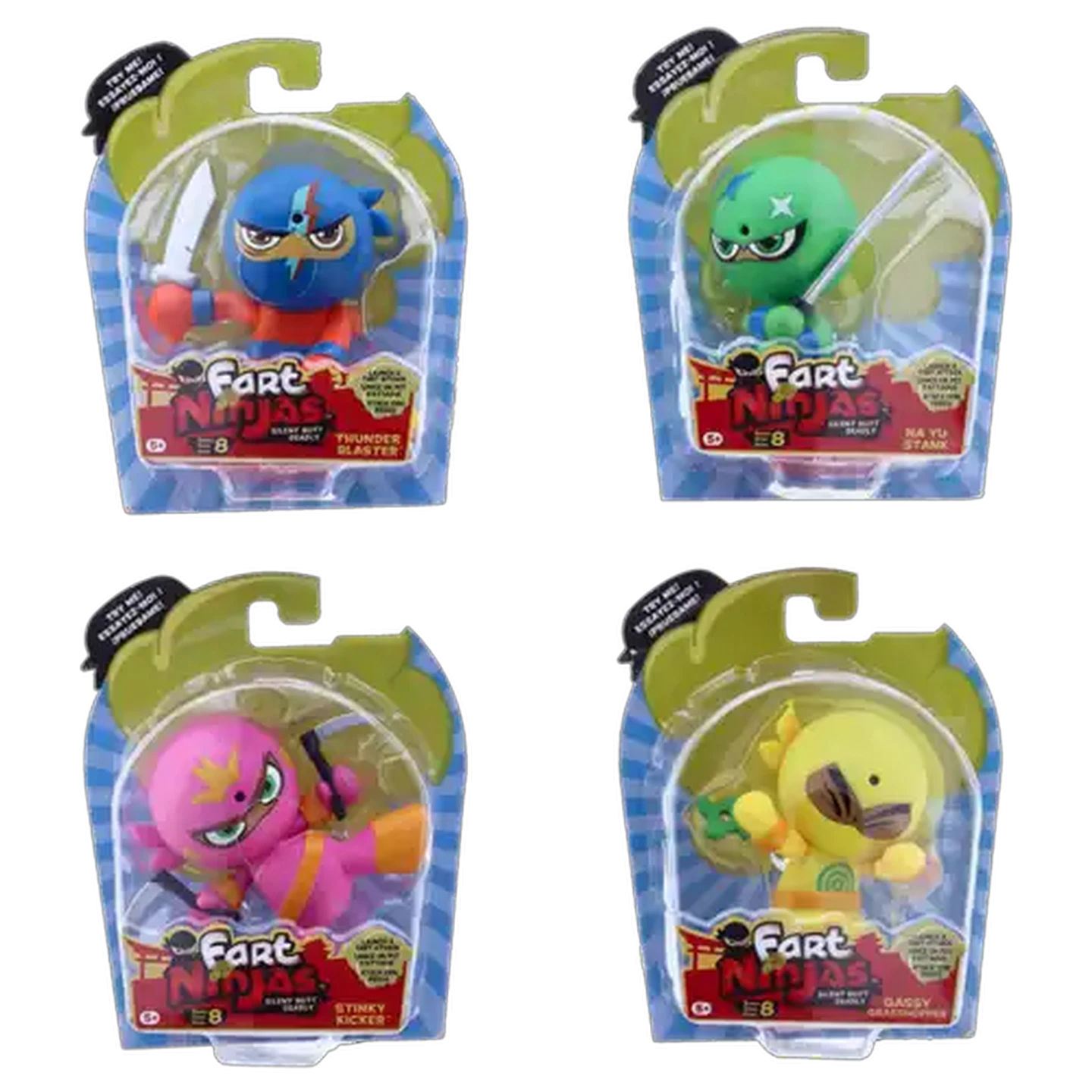 Image of Fart Ninjas Series 8 Figurines (Design May Vary)