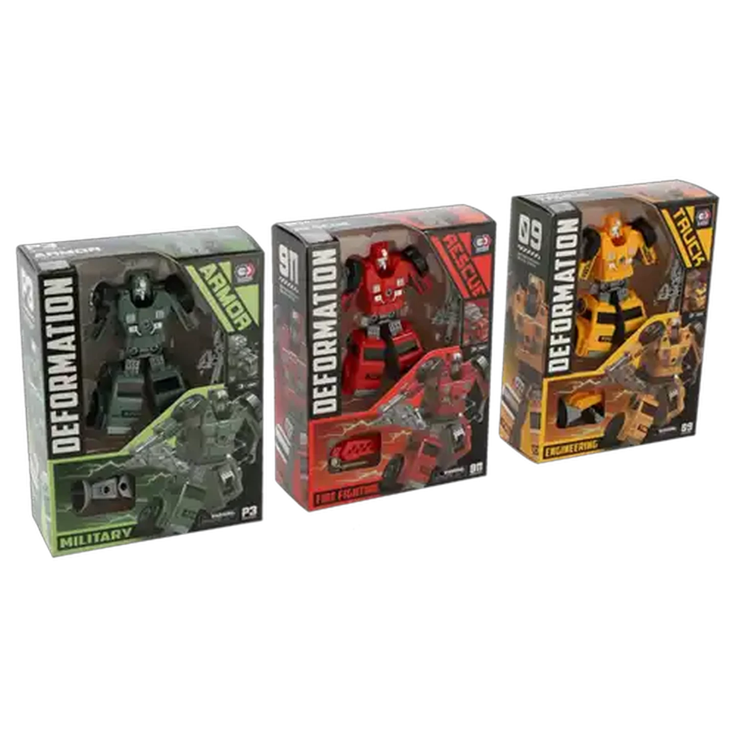 Image of Deformation Quick Change Robot 9cm (Design May Vary)