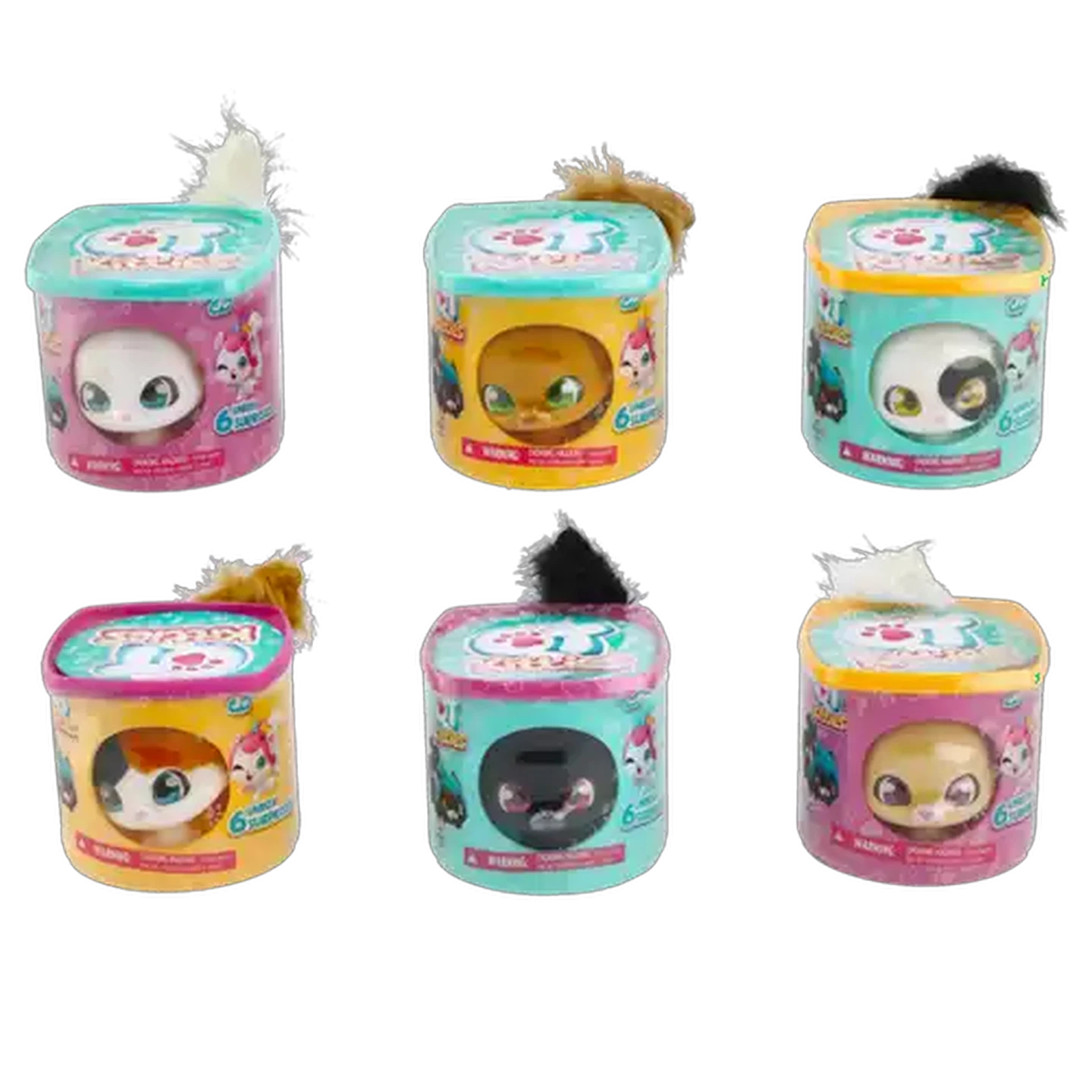 Image of Happy Line QT Kitties (Design May Vary)