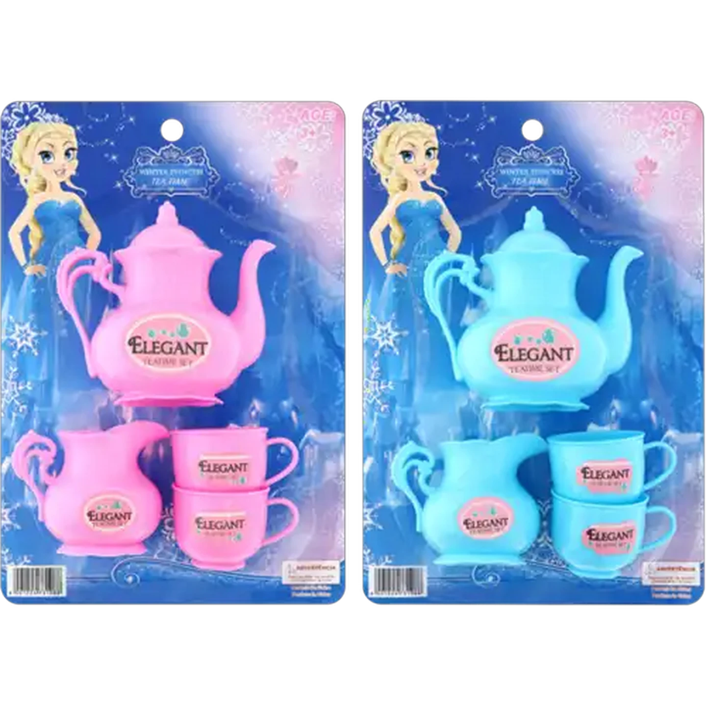 Image of Winter Princess Tea Time Set (Colour May Vary)
