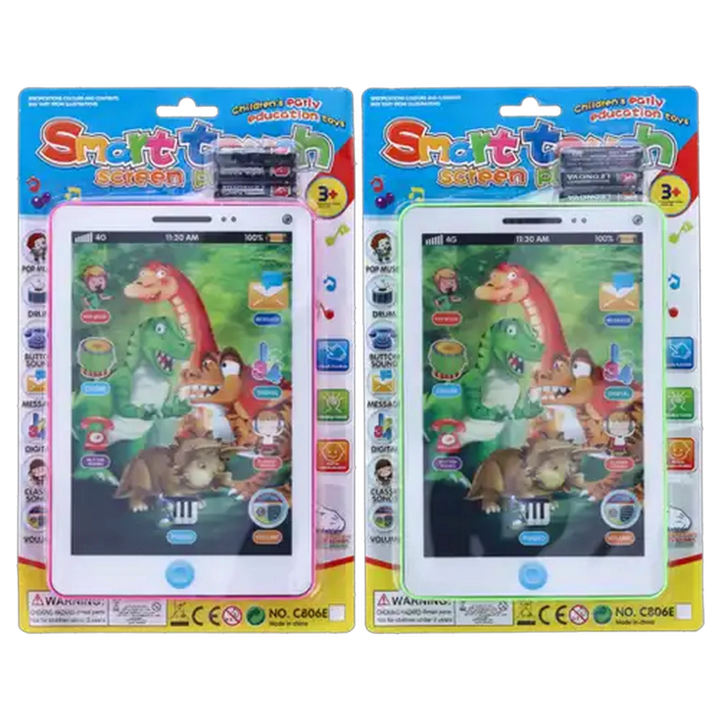 Image of Smart Screen Toy Tablet 8 Inches (Colour May Vary)