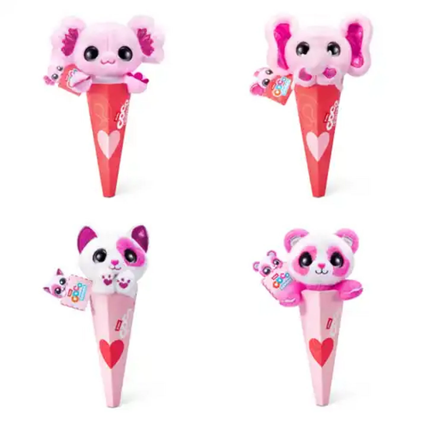 Image of Coco Cones Love Series Cone Plush (Design May Vary)