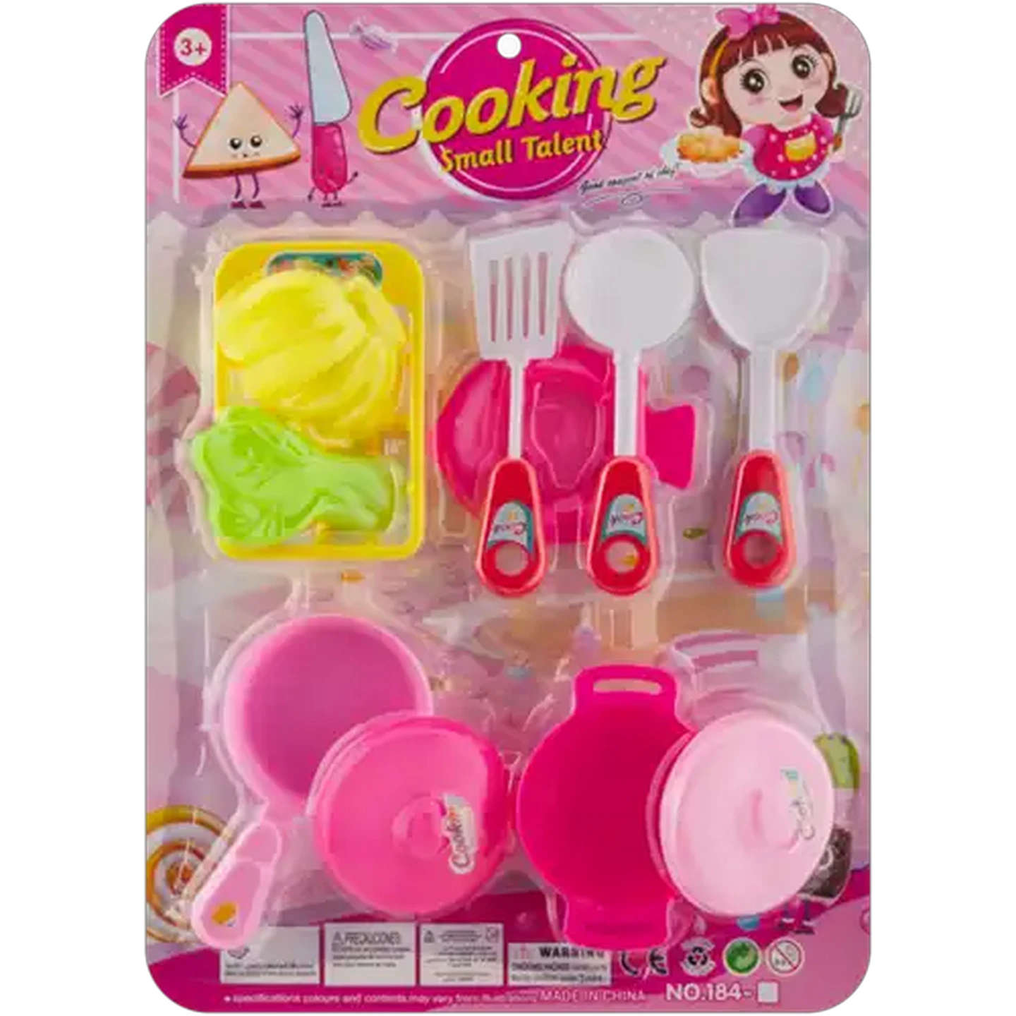 Image of Cooking With Food Kitchen Play Set