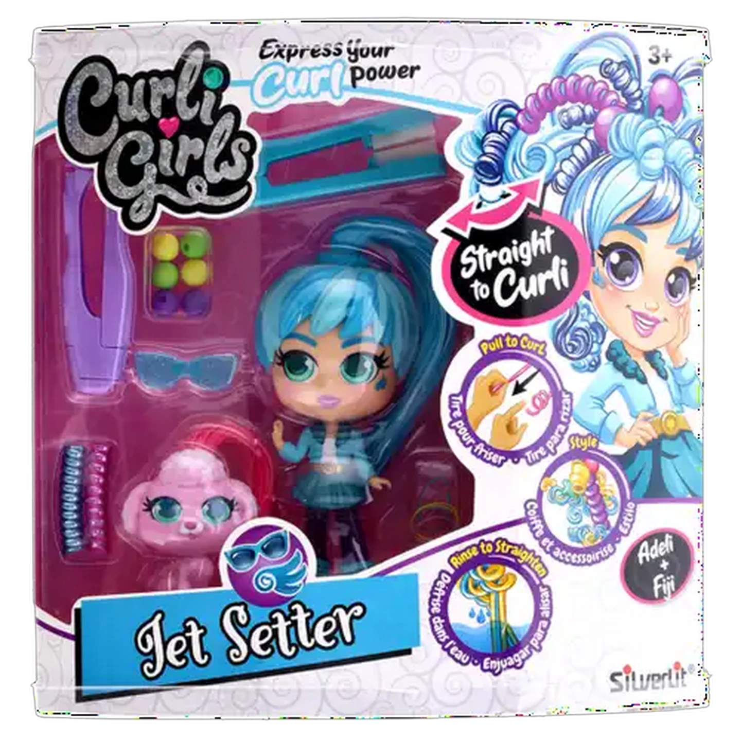 Image of Curli Girls Jet Setter Doll
