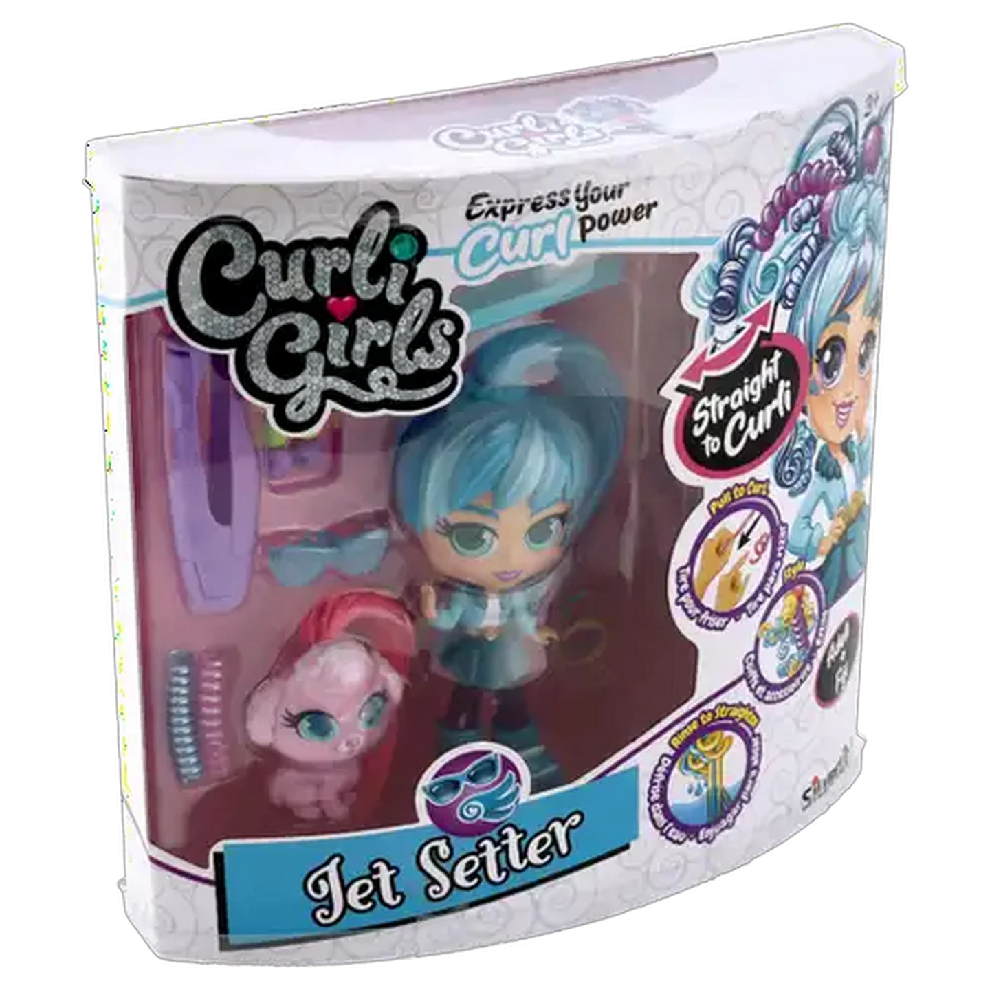 Image of Curli Girls Jet Setter Doll