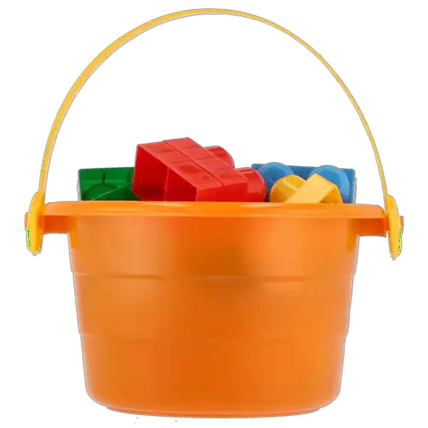 Image of Zeus Round Bucket with Blocks 25 Piece