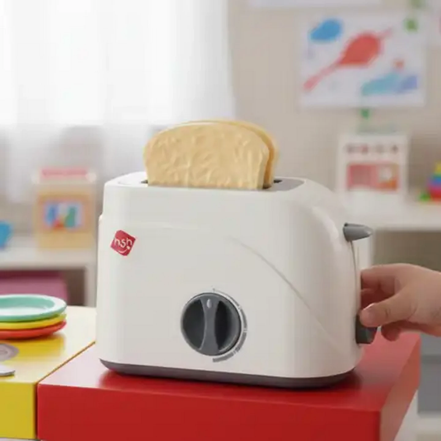 Image of Home Sweet Home Battery Operated Pop Up Toaster