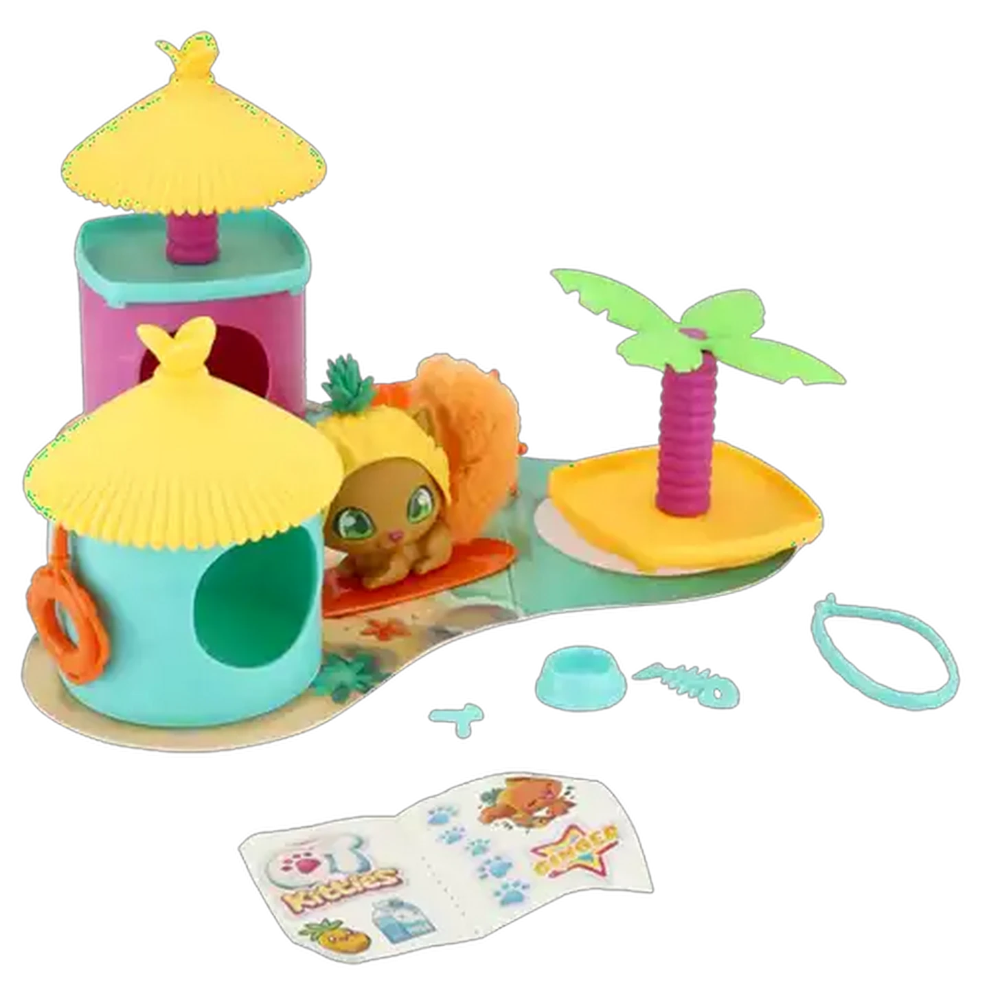 Image of Happy Line QT Kitties 2-in-1 Summer Playset (Design May Vary)