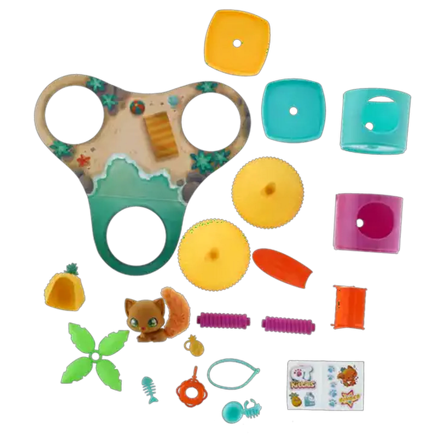 Image of Happy Line QT Kitties 2-in-1 Summer Playset (Design May Vary)