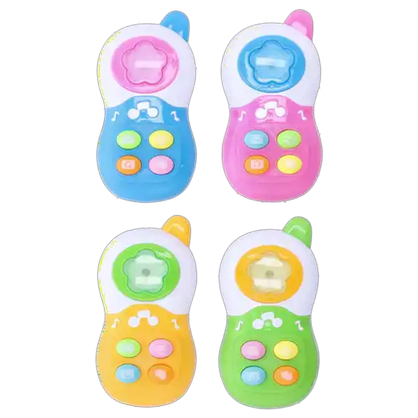 Image of Jolly Tots Baby Music Phone with Light 3 Months+ (Colour May Vary)