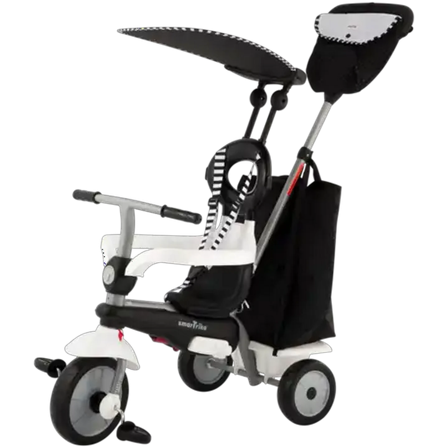 Image of smarTrike Black 4-In-1 Toddler Tricycle