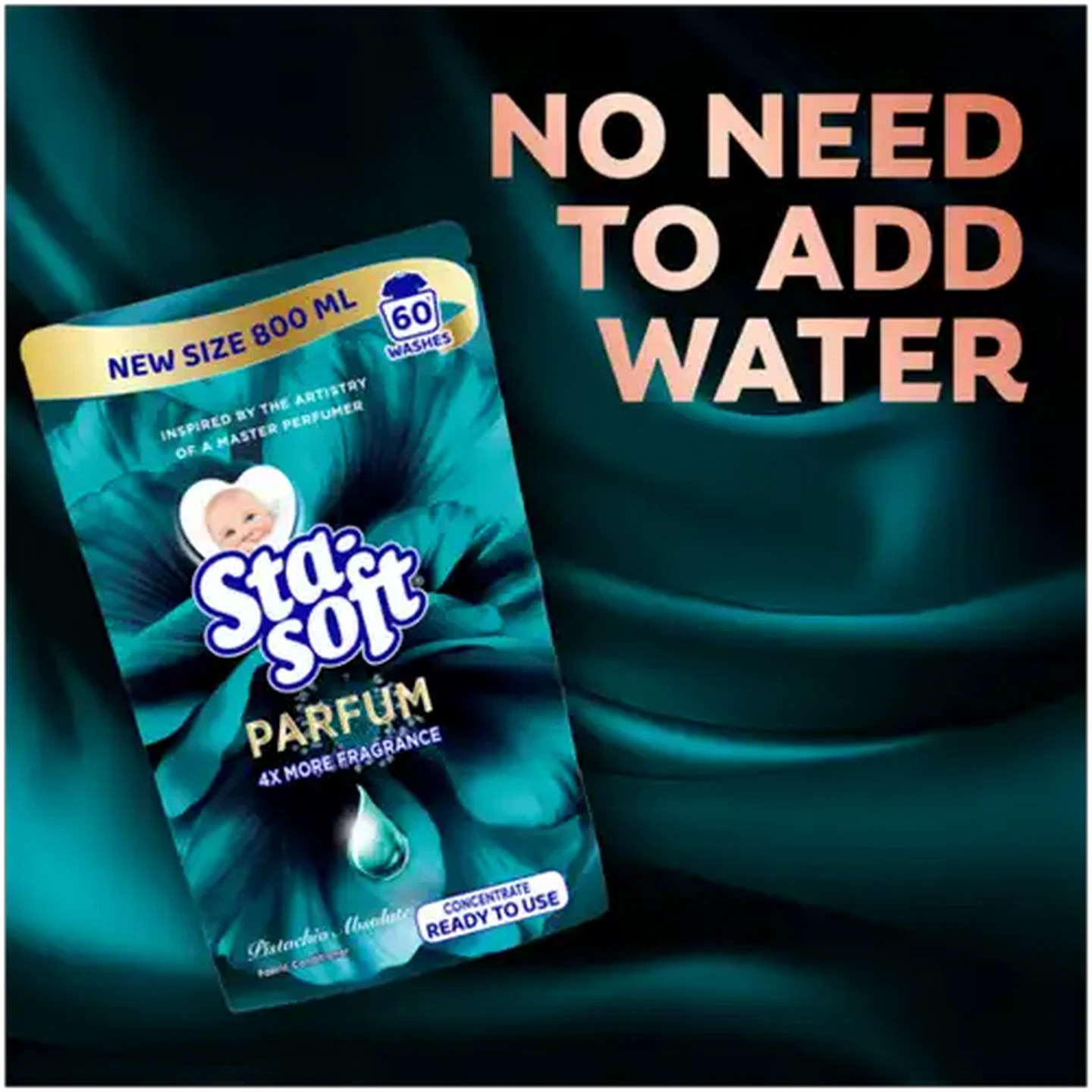 Image of Sta-soft Parfum Pistachio Absolute Fabric Conditioner 800ml