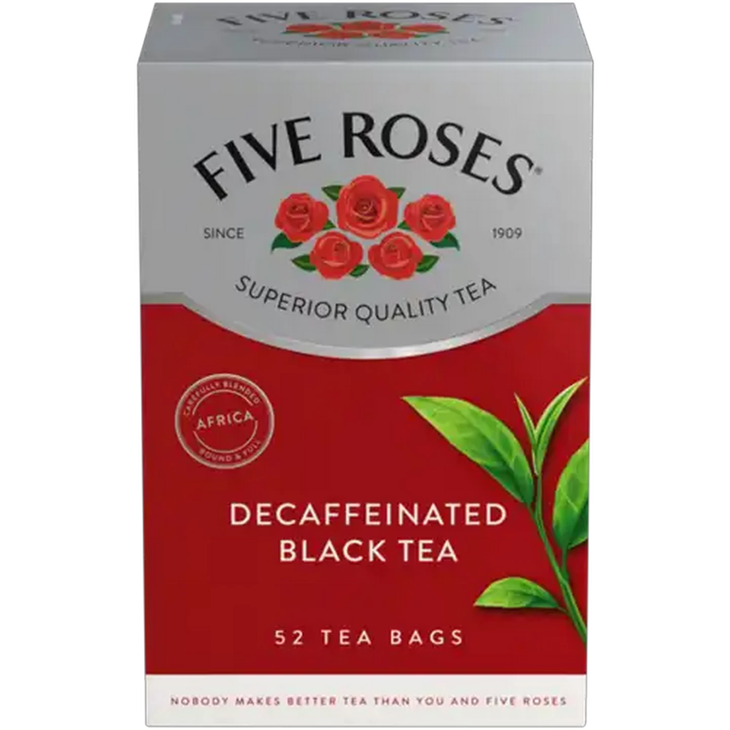 Image of Five Roses Decaffeinated Black Tea Bags 52 Pack
