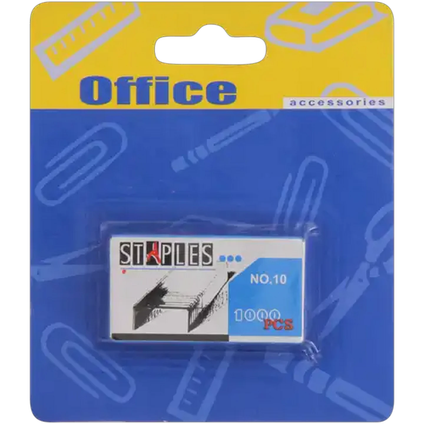 Image of Office No. 10 Staples 1000-Pack
