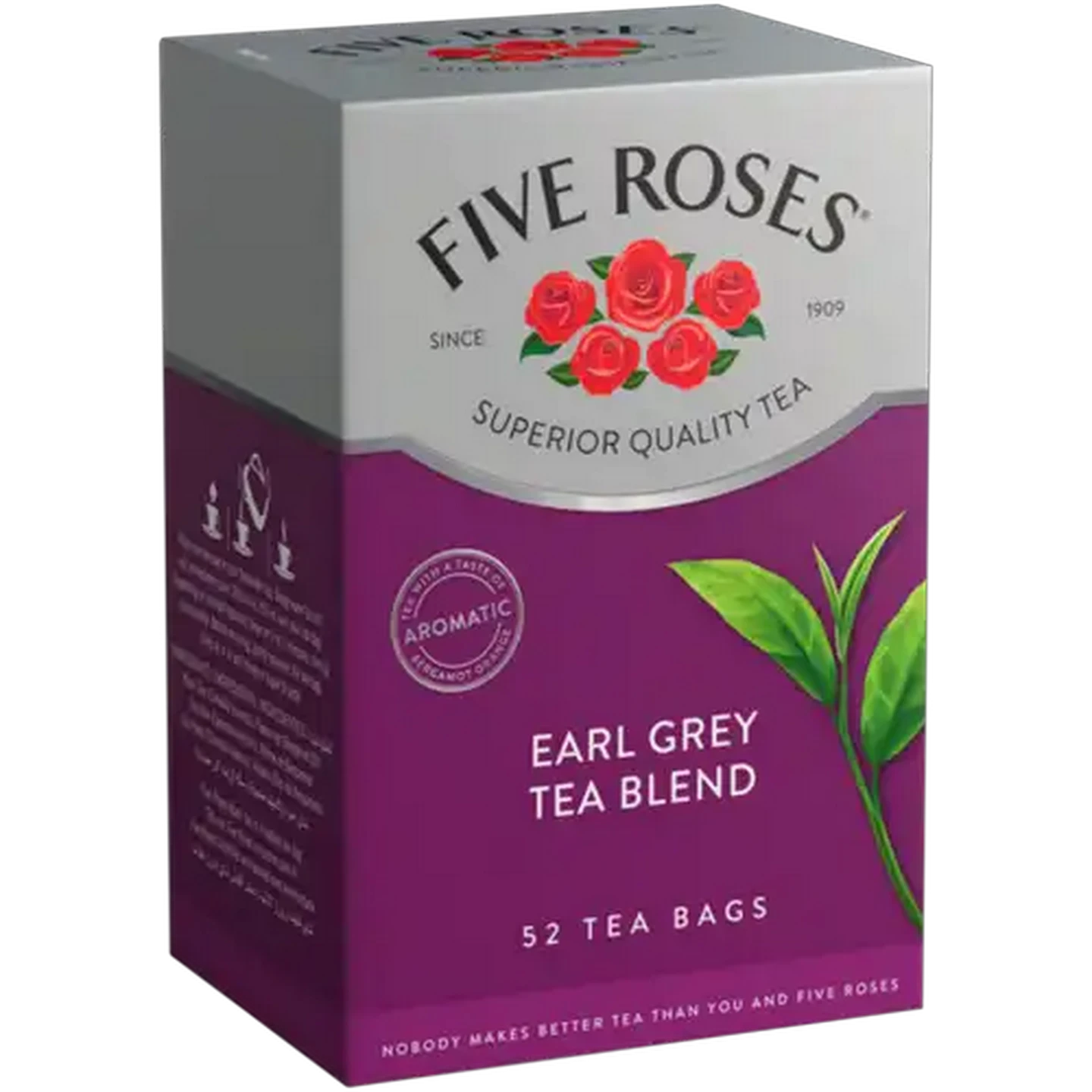 Image of Five Roses Earl Grey Blend Tea Bags 52 Pack