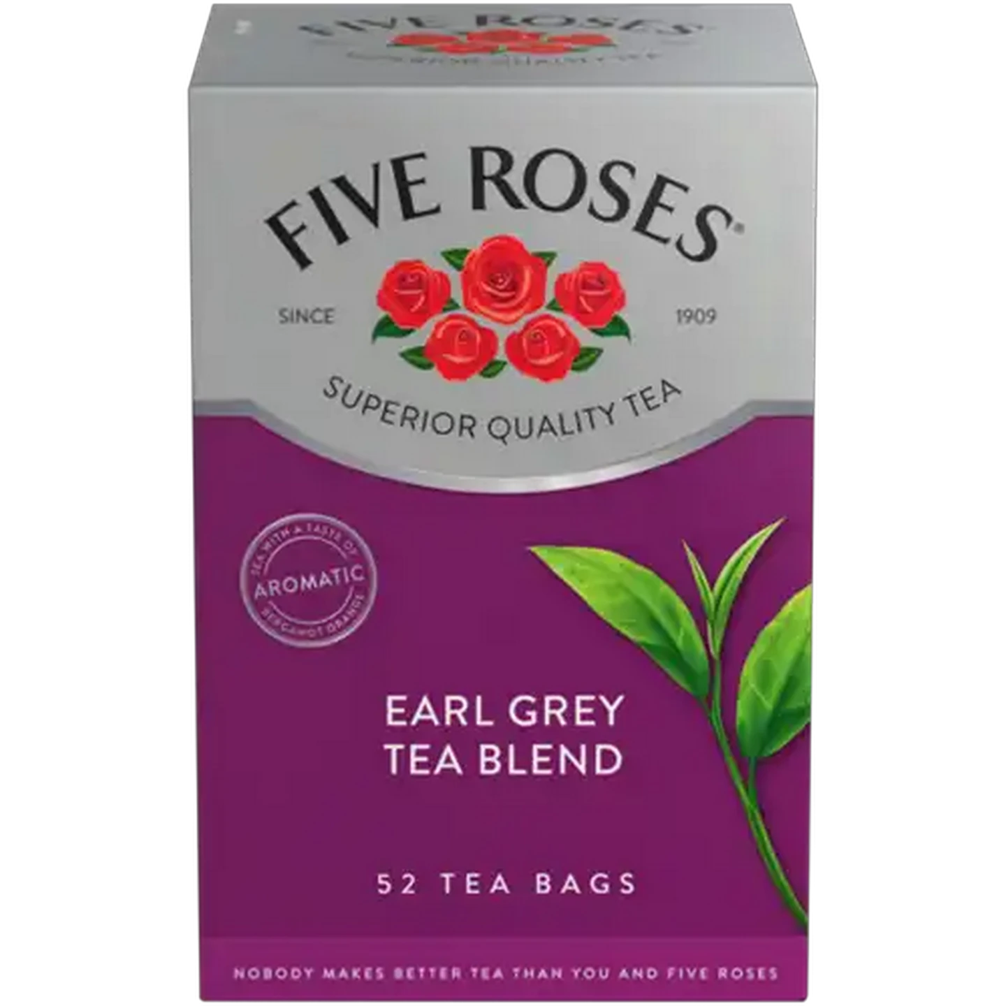 Image of Five Roses Earl Grey Blend Tea Bags 52 Pack