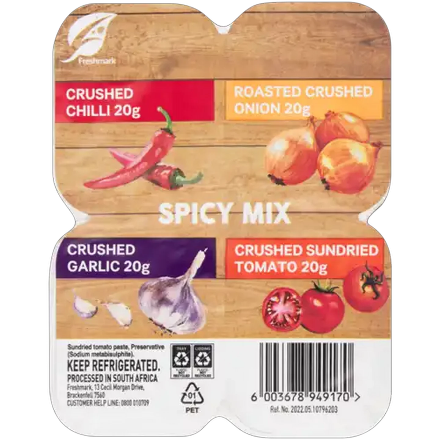 Image of Spicy Mix 4 x 20g