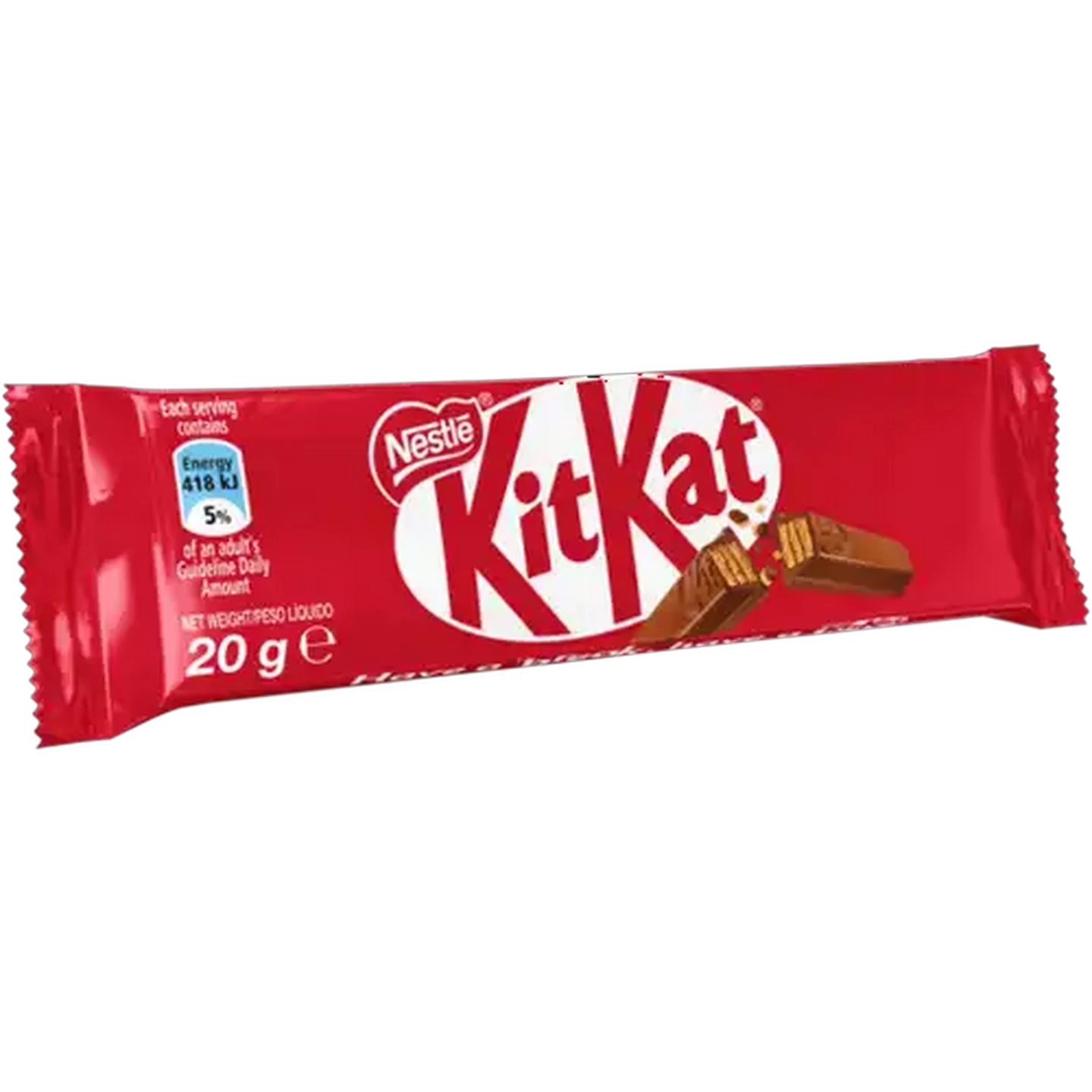 Image of Nestlé KitKat Gluten Free Milk Chocolate Crisp Wafer Fingers 20g