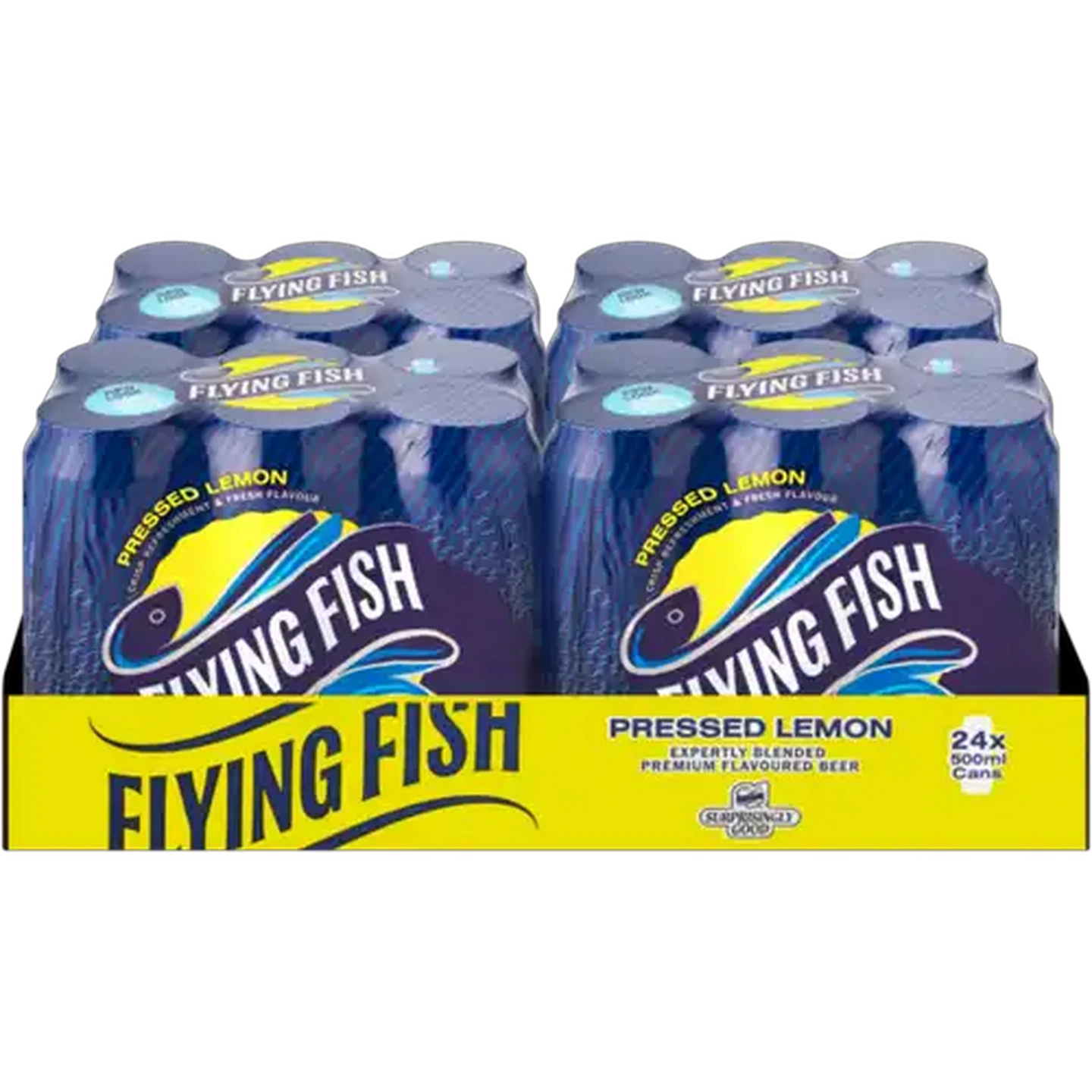 Image of Flying Fish Pressed Lemon Flavoured Premium Beer Cans 24 x 500ml