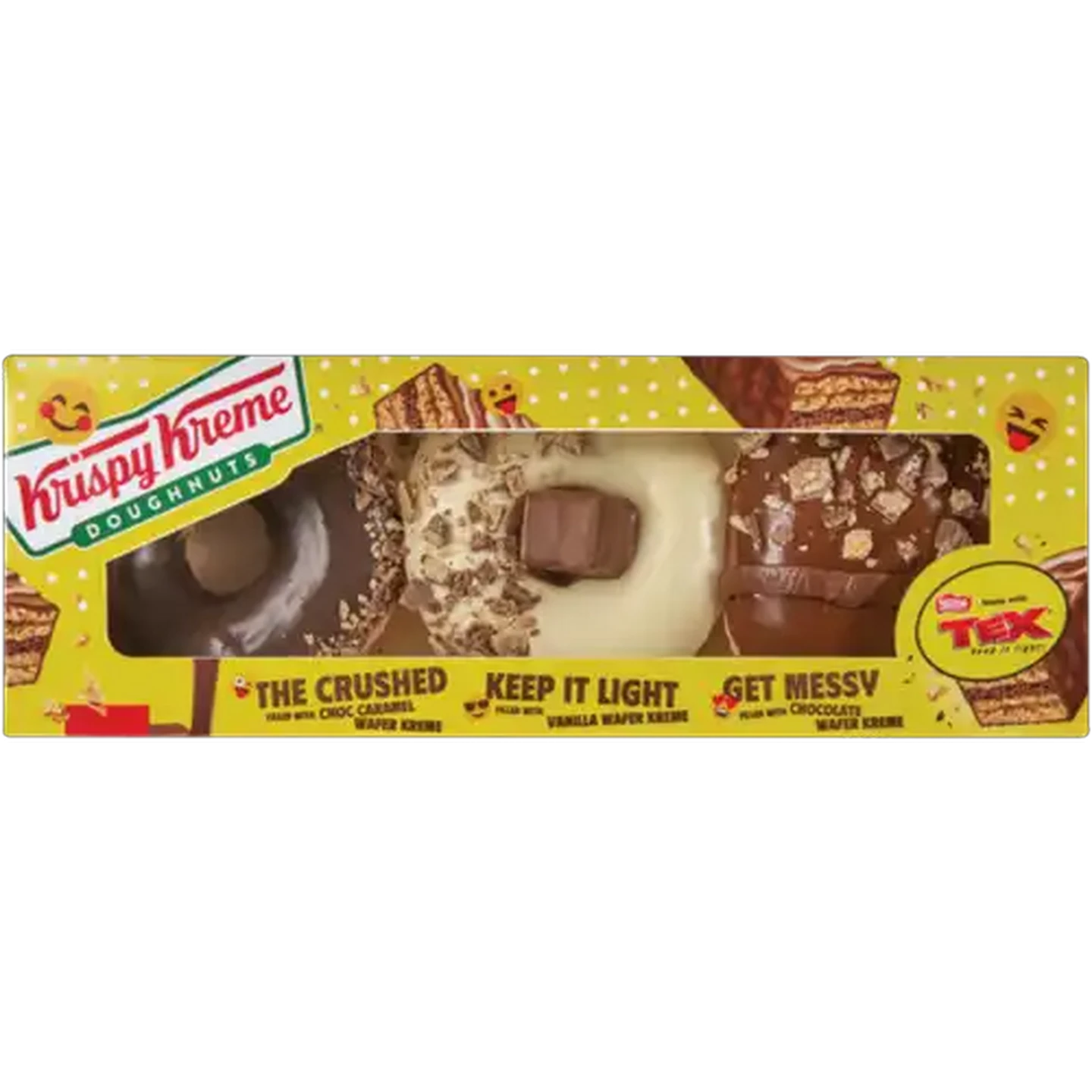 Image of Krispy Kreme Limited Edition Nestlé TEX® 3-Pack
