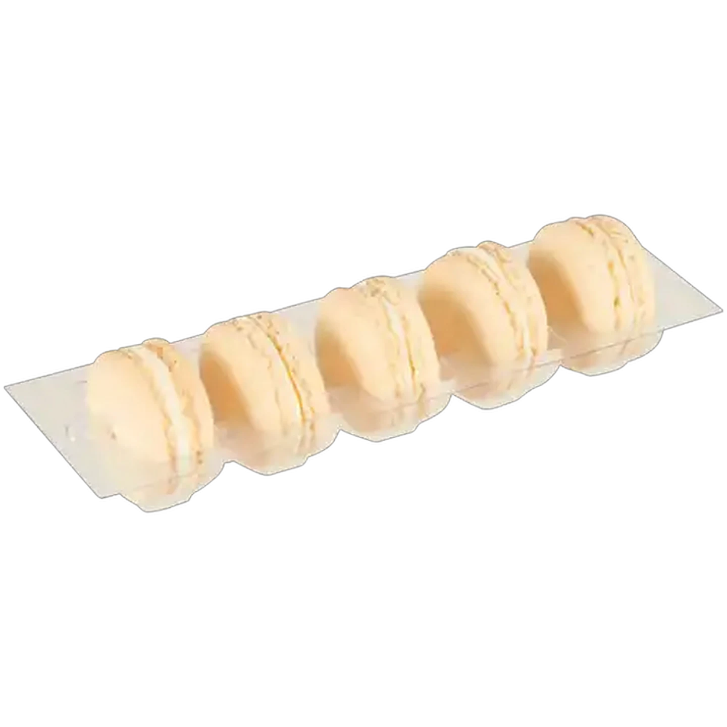 Image of White Coconut Macarons 5 Pack