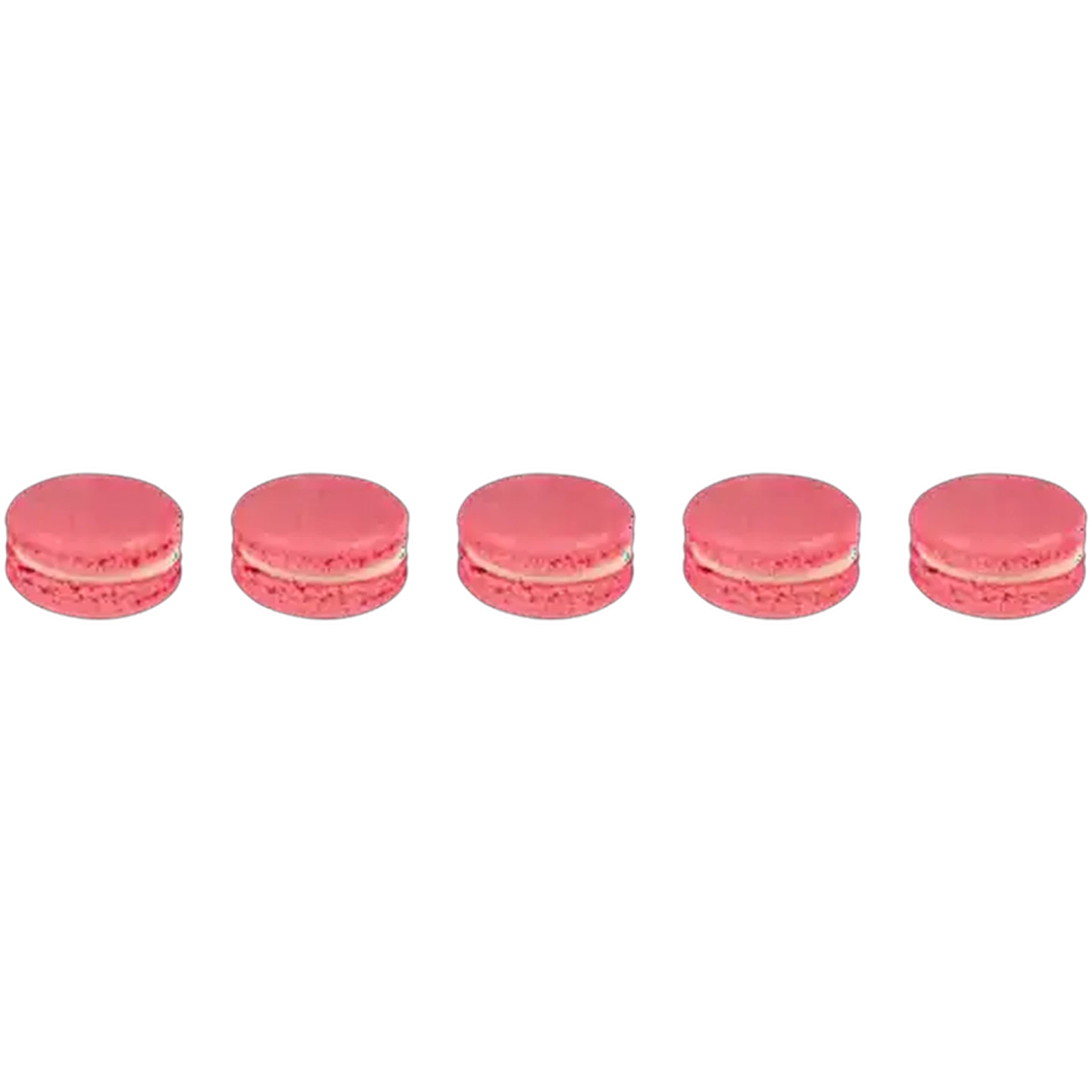 Image of Pink Strawberry Macarons 5 Pack