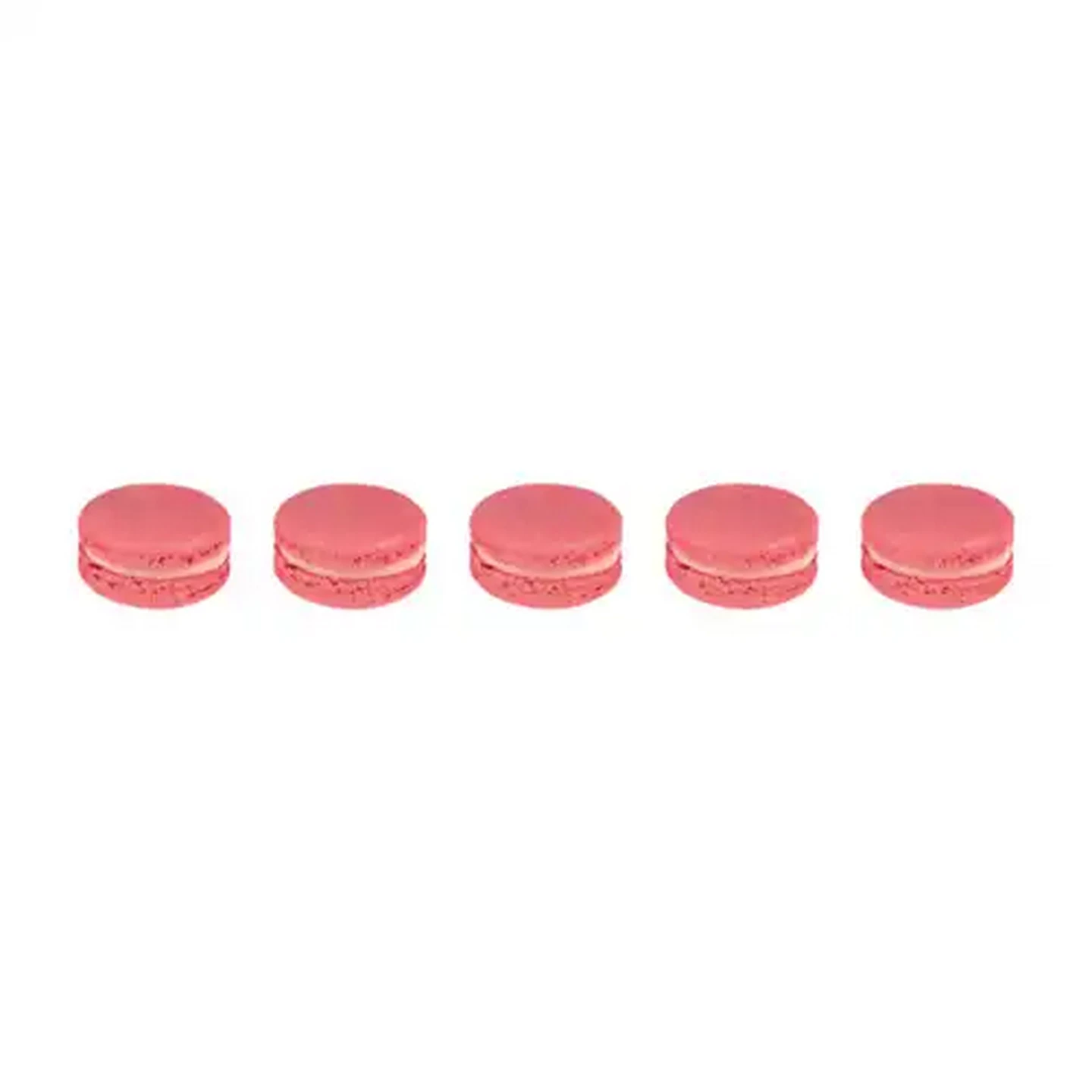 Image of Pink Strawberry Macarons 5 Pack