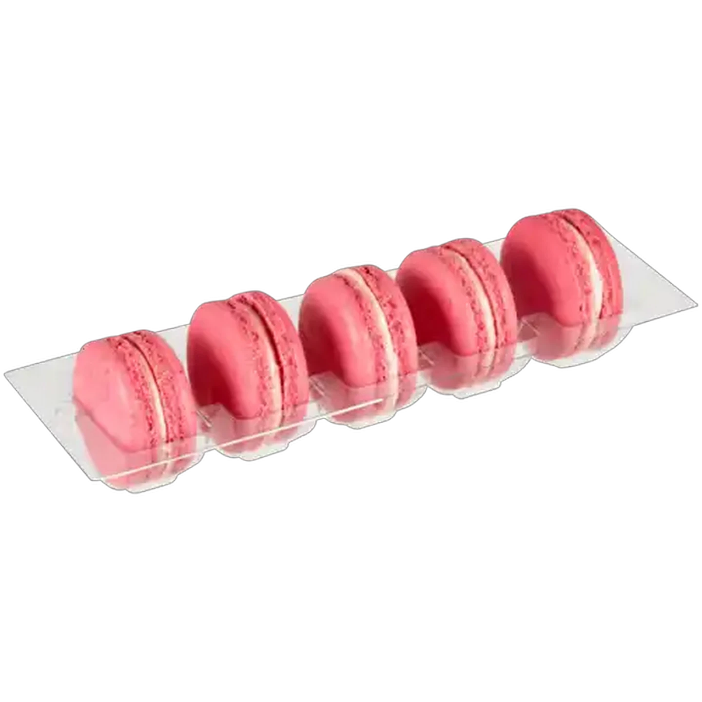 Image of Pink Strawberry Macarons 5 Pack