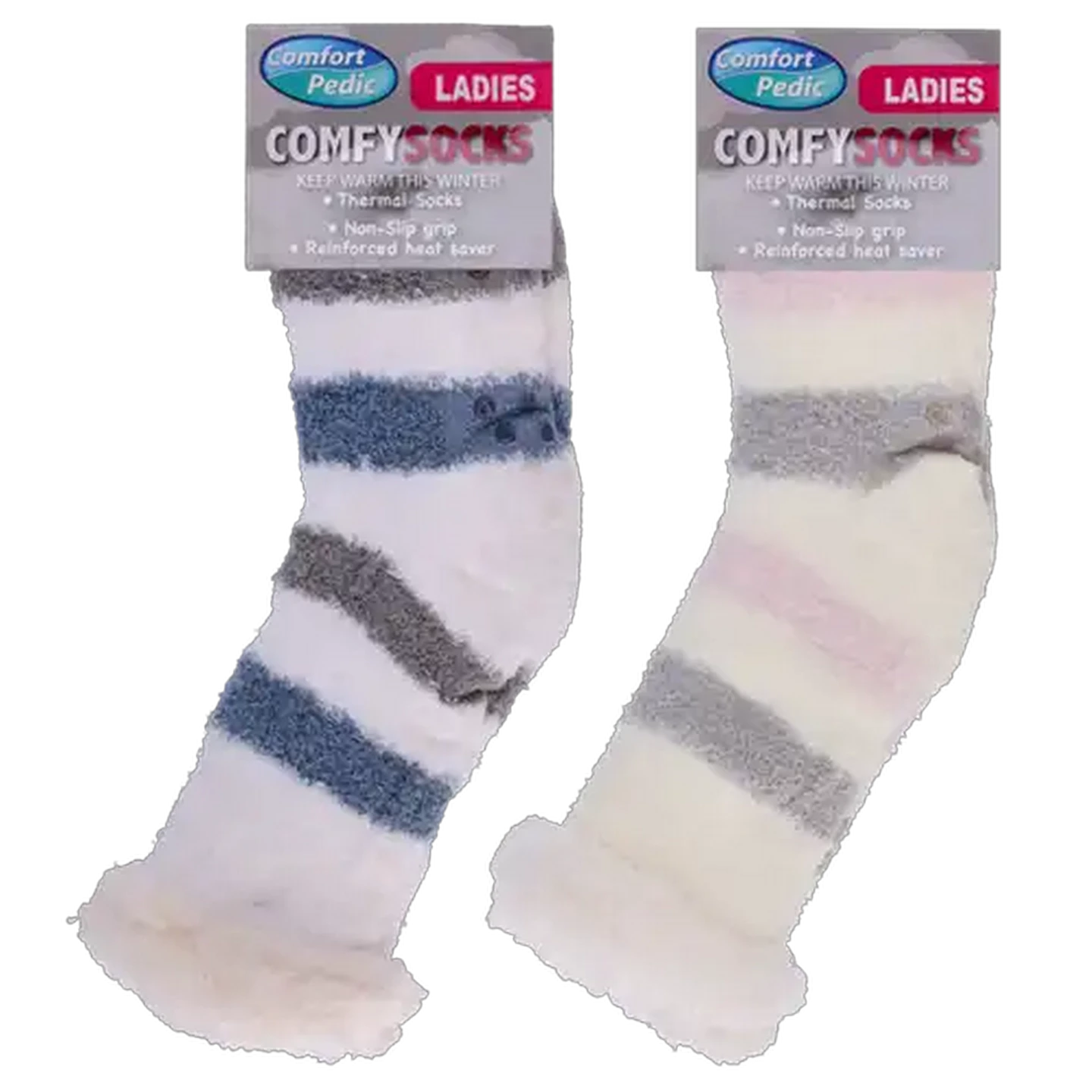 Image of Comfort Pedic Ladies Comfy Socks (Colour May Vary)
