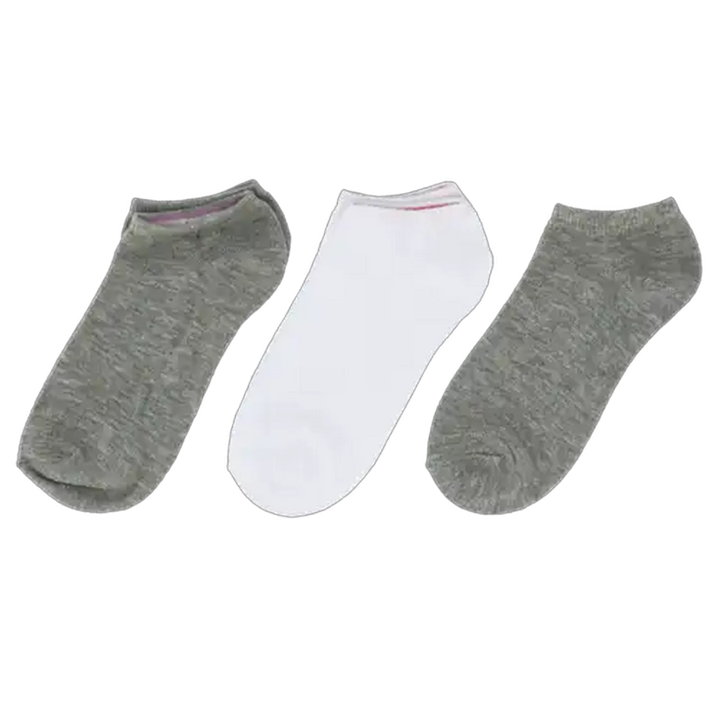 Image of Bare Basics Ladies Low Cut Socks 4-7 5-Pack (Colour May Vary)